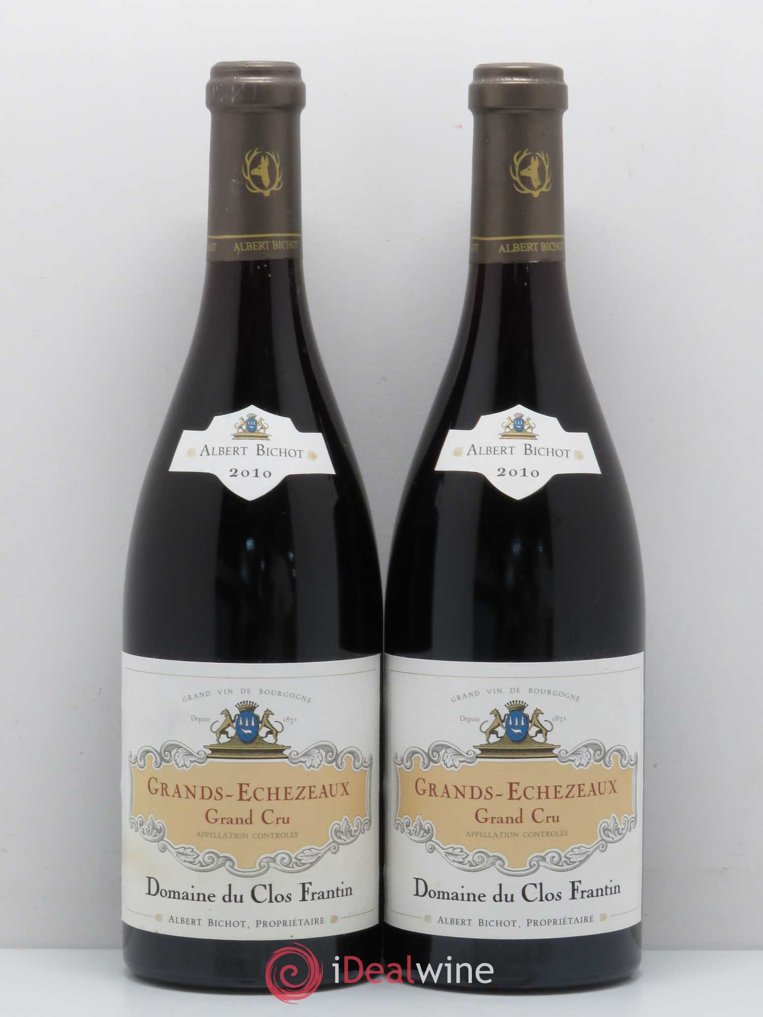 Grands-Echezeaux Grand Cru Clos Frantin - Albert Bichot 2010 - Lot de 2 bouteilles - 0