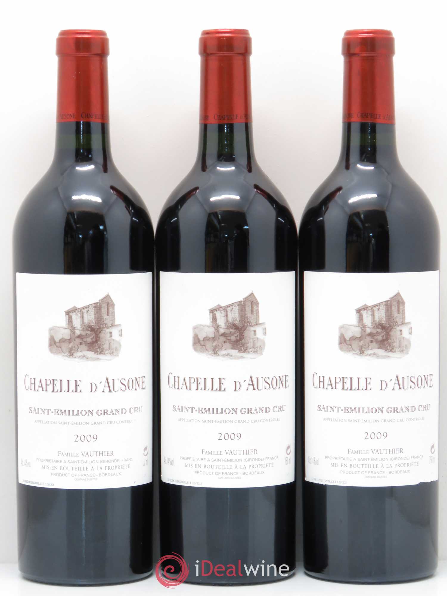 Chapelle d'Ausone Second Vin 2009 - Lot de 6 bouteilles - 2