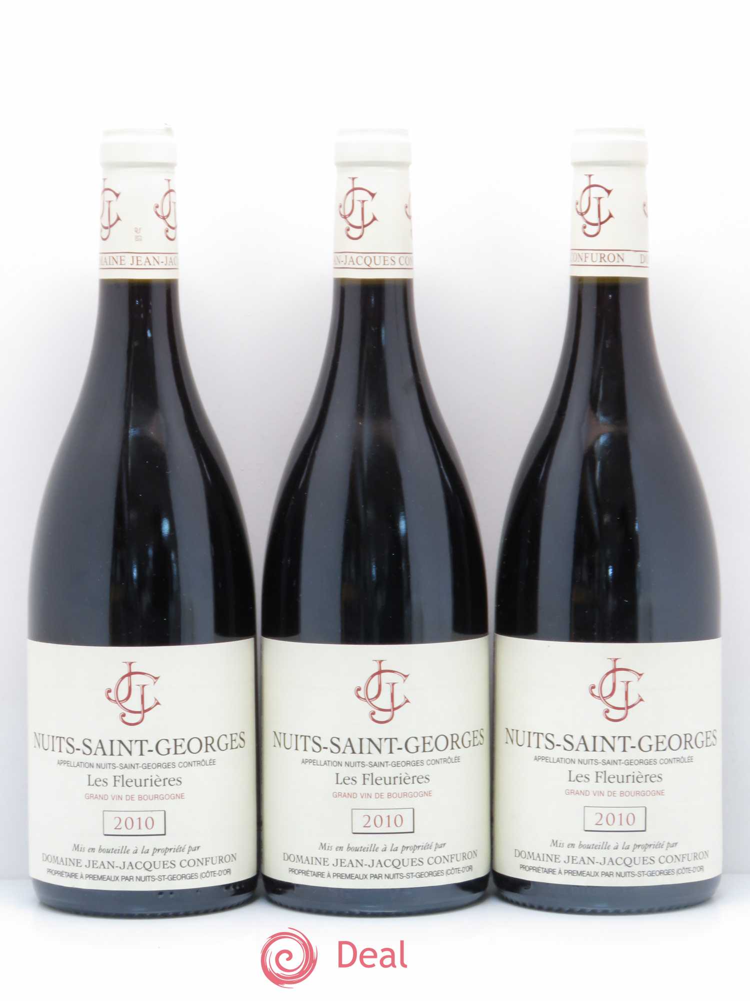 Nuits-Saint-Georges Les Fleurieres Domaine Jean Jacques Confuron 2010 - Posten von 3 Flaschen - 0