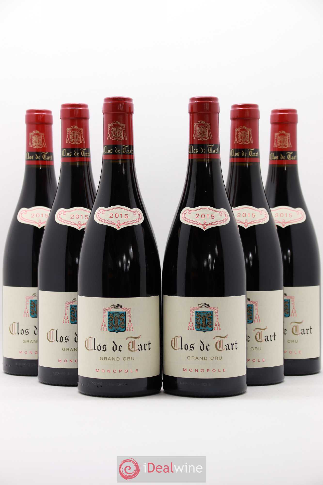 Clos de Tart Grand Cru Clos de Tart 2015 - Lot de 6 bouteilles - 0
