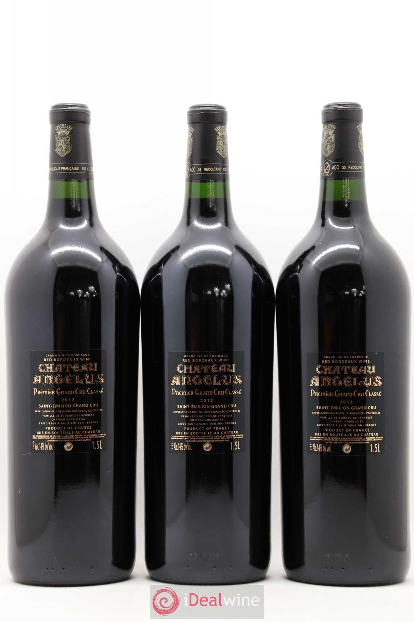 Château Angélus 1er Grand Cru Classé A 2012 - Posten von 6 Magnum - 4