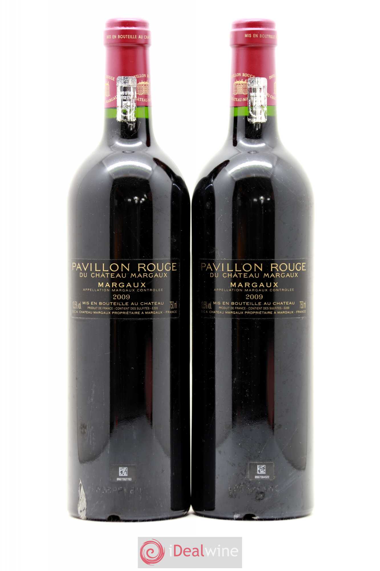 Pavillon Rouge du Château Margaux Second Vin 2009 - Lot de 2 bouteilles - 1