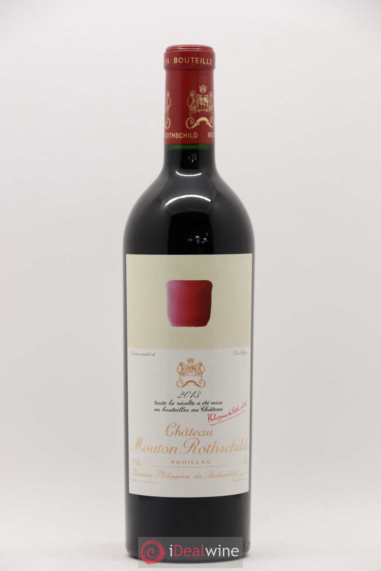 Château Mouton Rothschild 1er Grand Cru Classé 2013 - Lot de 1 bouteille - 0