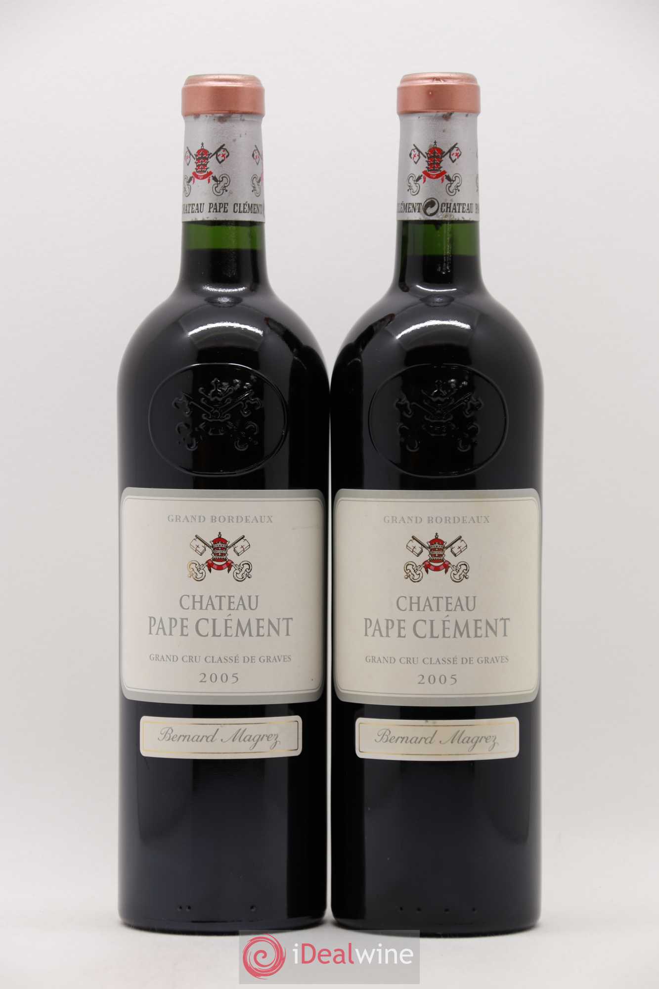 Château Pape Clément Cru Classé de Graves 2005 - Lot de 2 bouteilles - 0