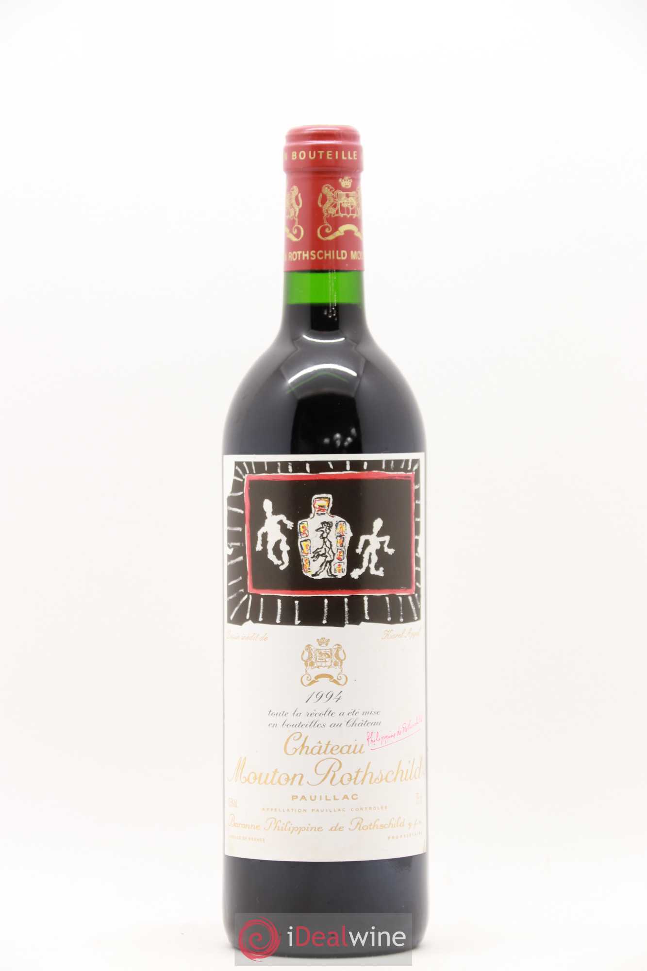 Château Mouton Rothschild 1er Grand Cru Classé 1994 - Lot de 1 bouteille - 0