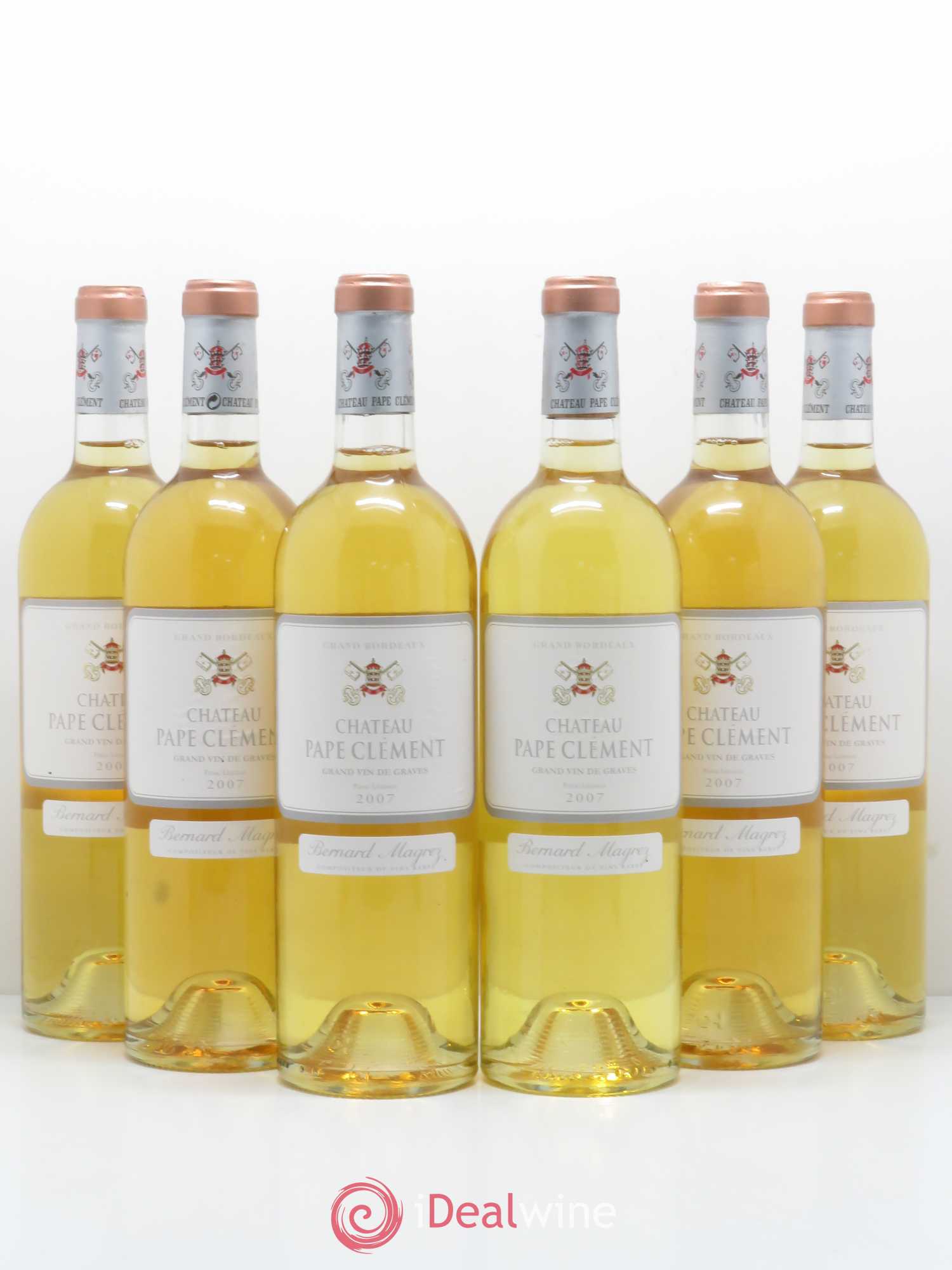 Château Pape Clément 2007 - Lot de 6 bouteilles - 0