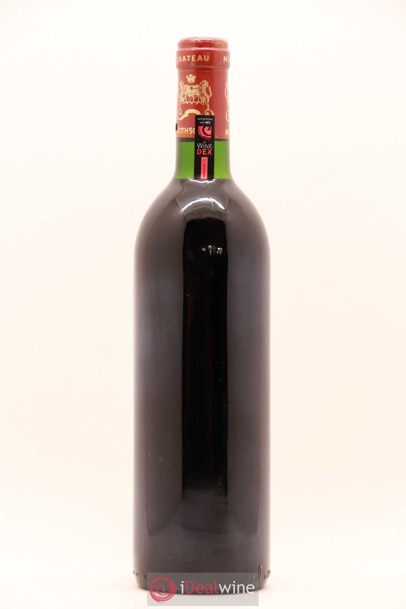 Château Mouton Rothschild 1er Grand Cru Classé 1986 - Lot de 1 bouteille - 1