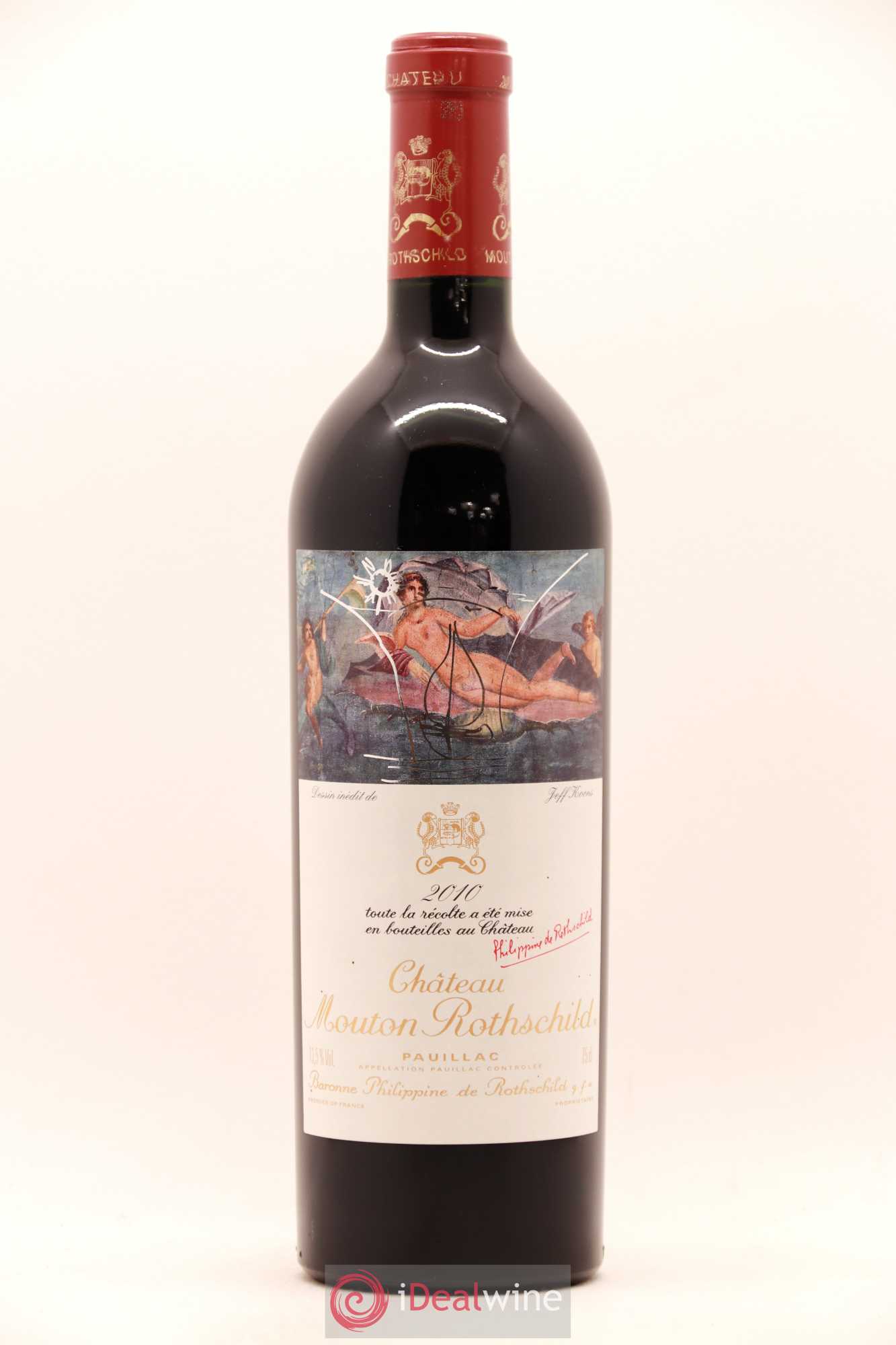 Château Mouton Rothschild 1er Grand Cru Classé 2010 - Lot de 1 bouteille - 0