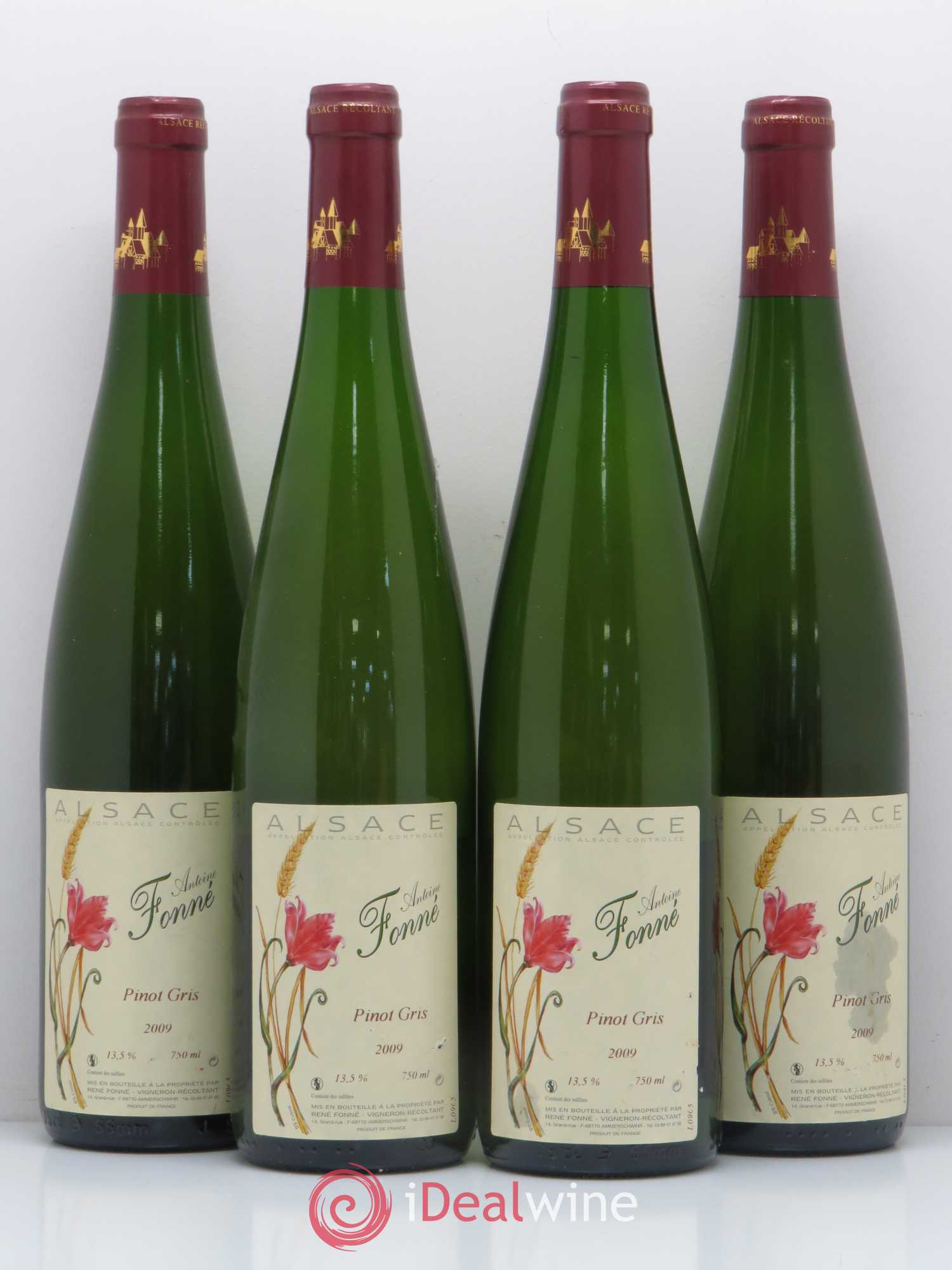 Pinot Gris Fonne 2009 - Posten von 4 Flaschen - 0