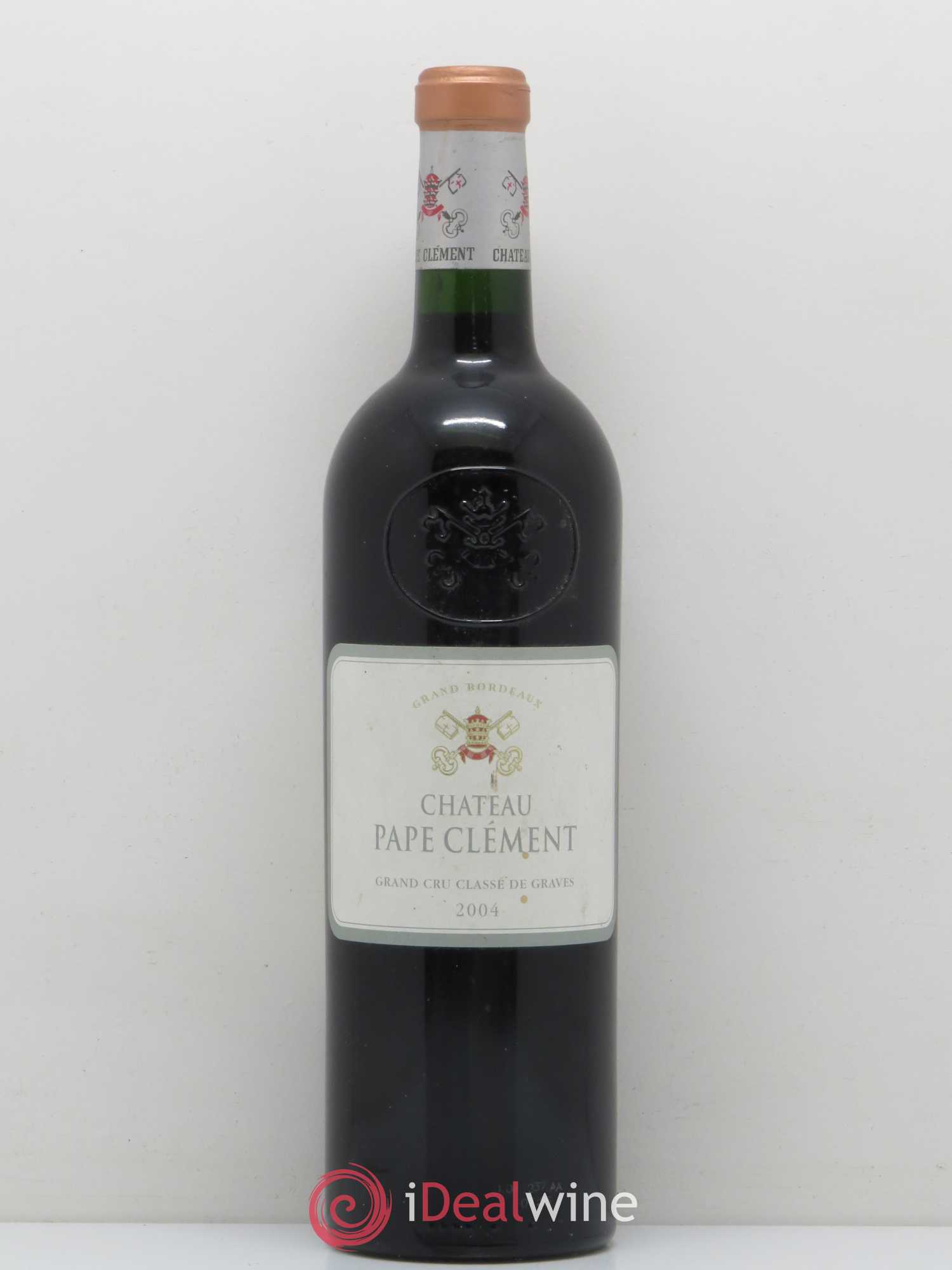 Château Pape Clément Cru Classé de Graves 2004 - Lot de 1 bouteille - 0