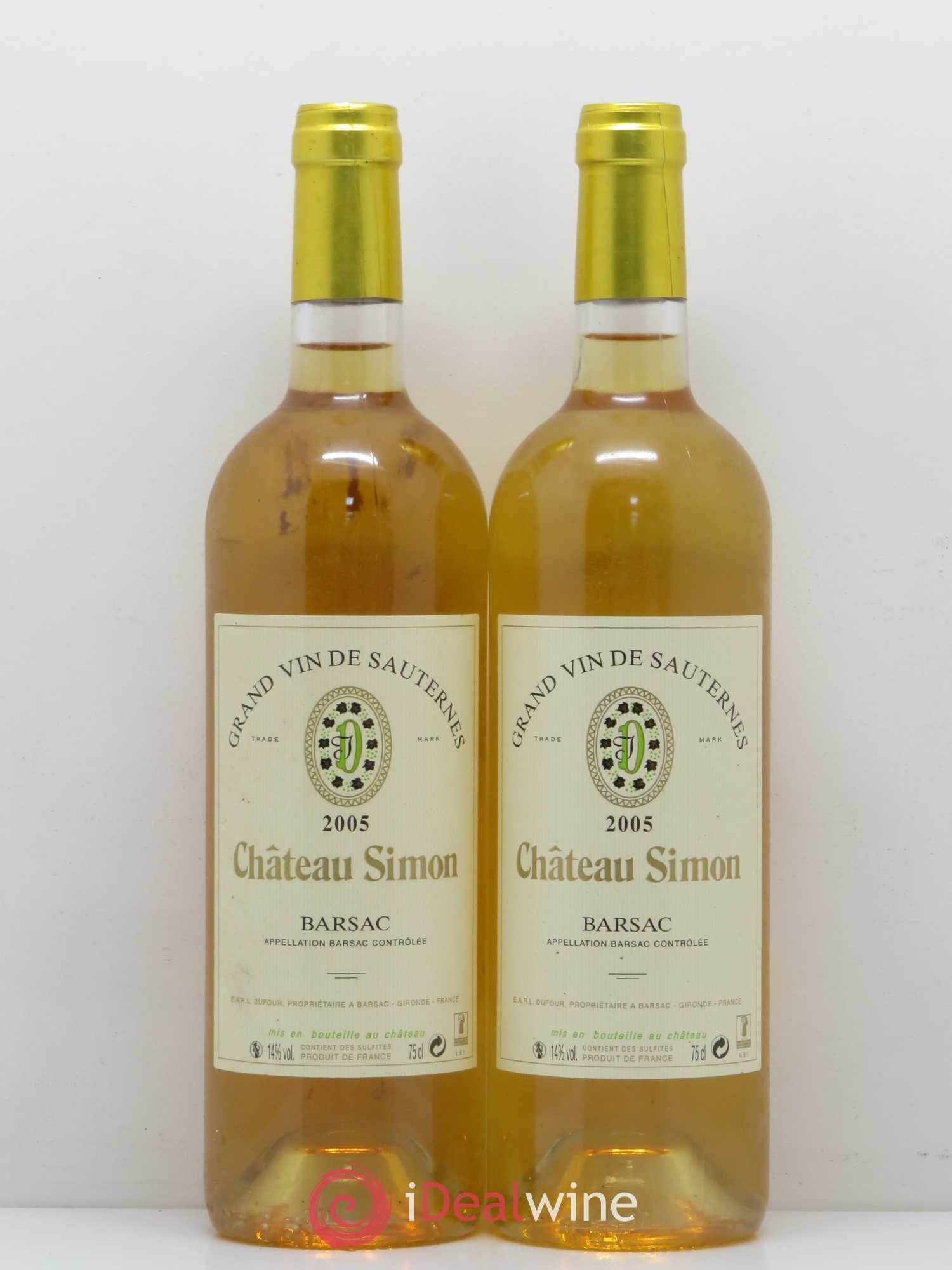 Château Simon 2005 - Lotto di 5 bottiglie - 2