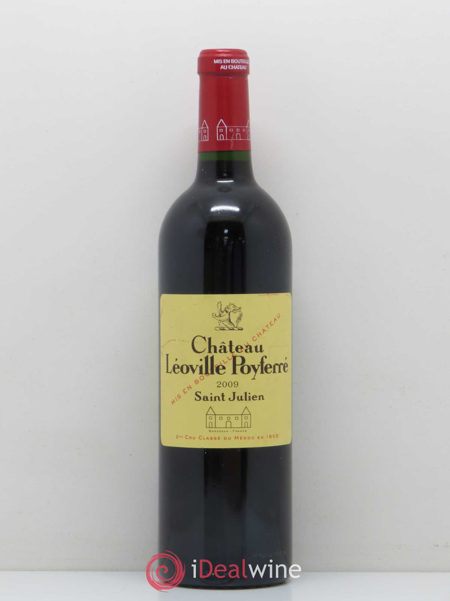 Château Léoville Poyferré 2ème Grand Cru Classé 2009 - Lot de 1 bouteille - 0