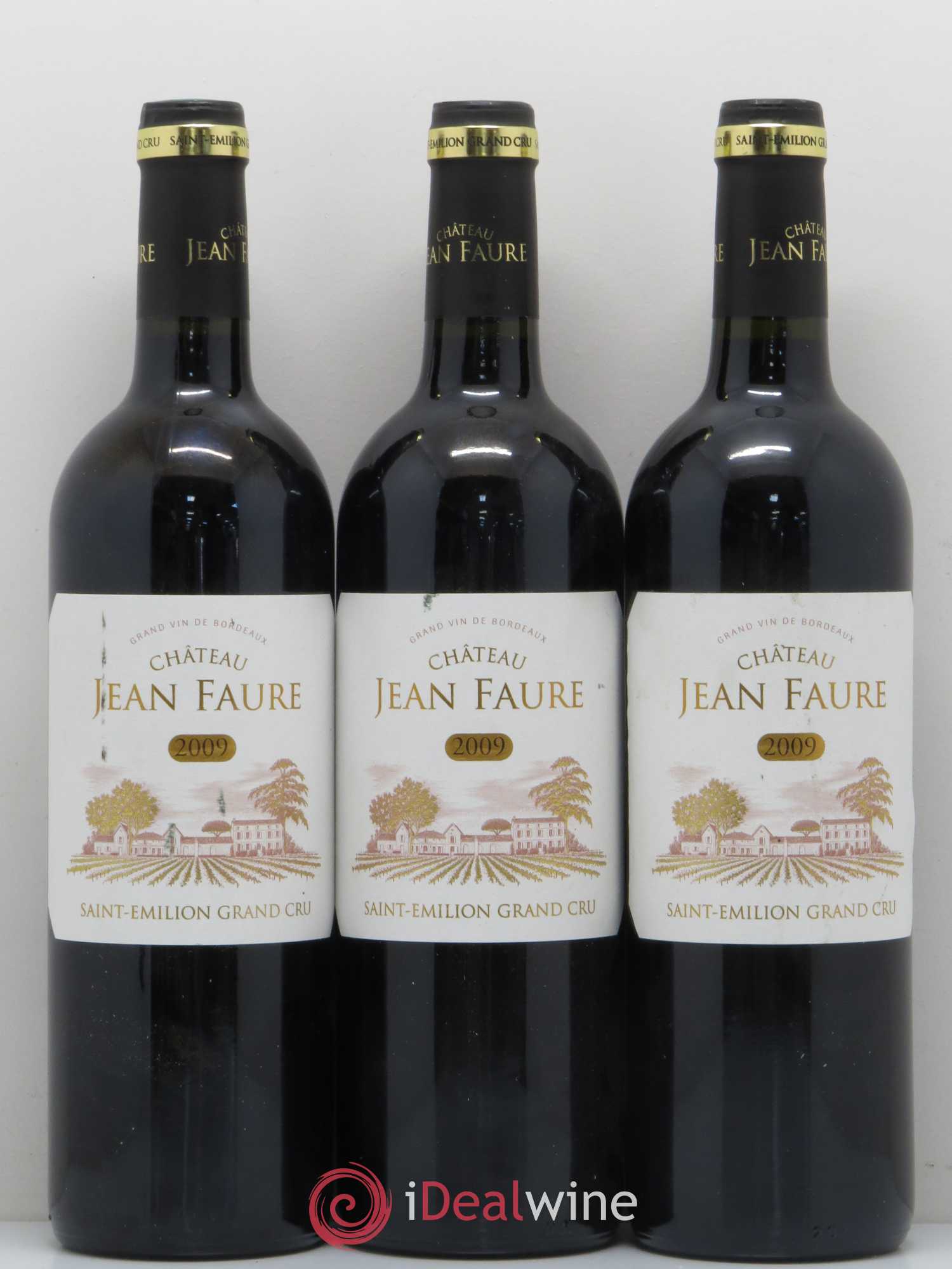 Château Jean Faure Grand Cru Classé Grand Cru 2009 - Lot de 5 bouteilles - 1