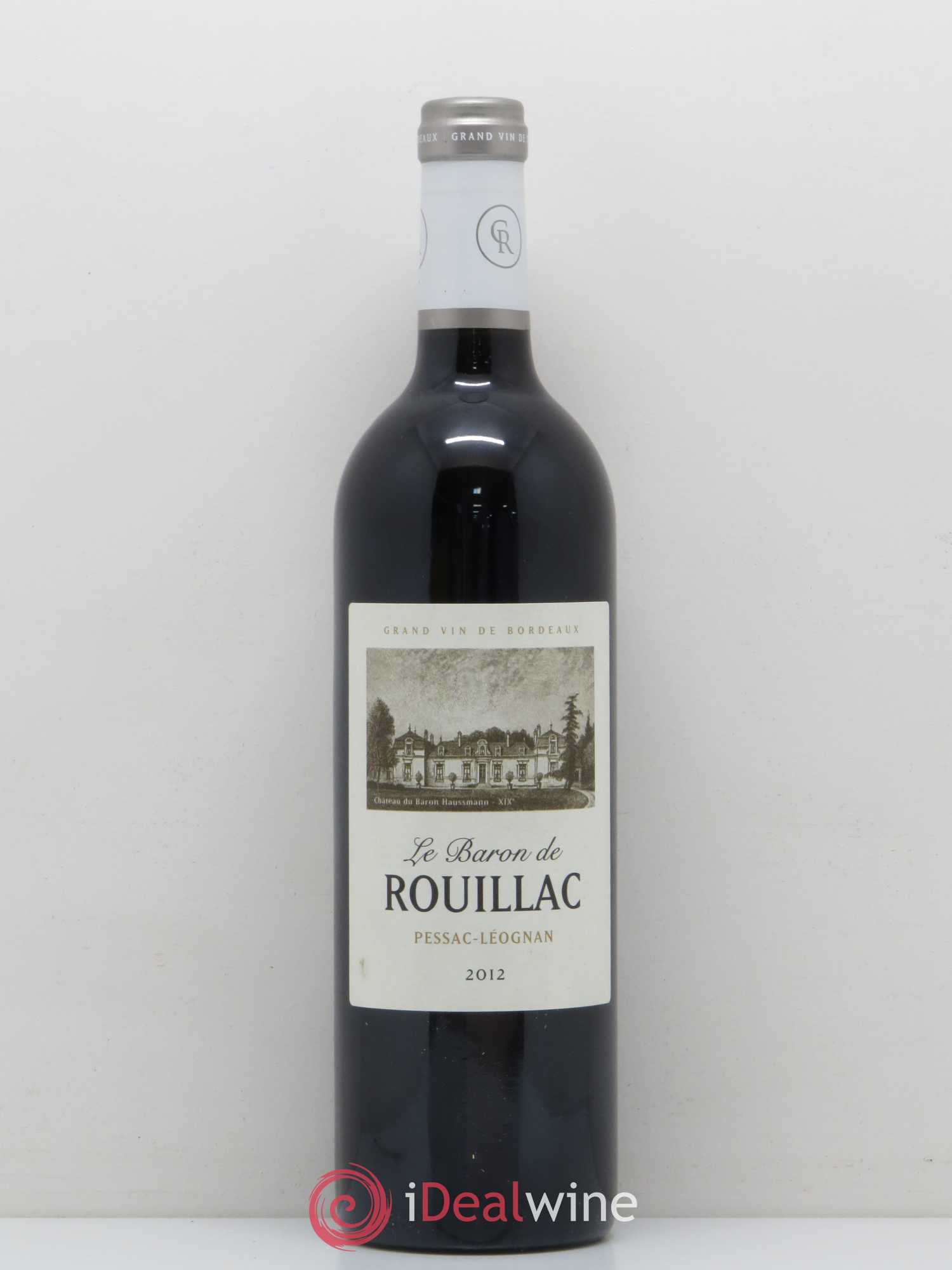 Pessac-Léognan Le Baron de Rouillac 2012 - Lot de 1 bouteille - 0
