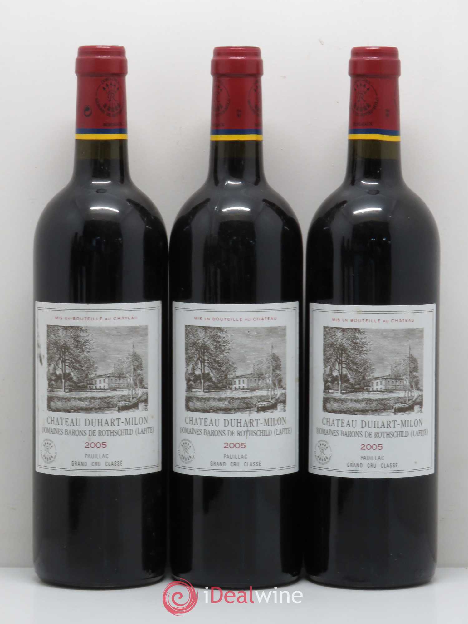 Château Duhart-Milon 4ème Grand Cru Classé 2005 - Lot de 6 bouteilles - 1
