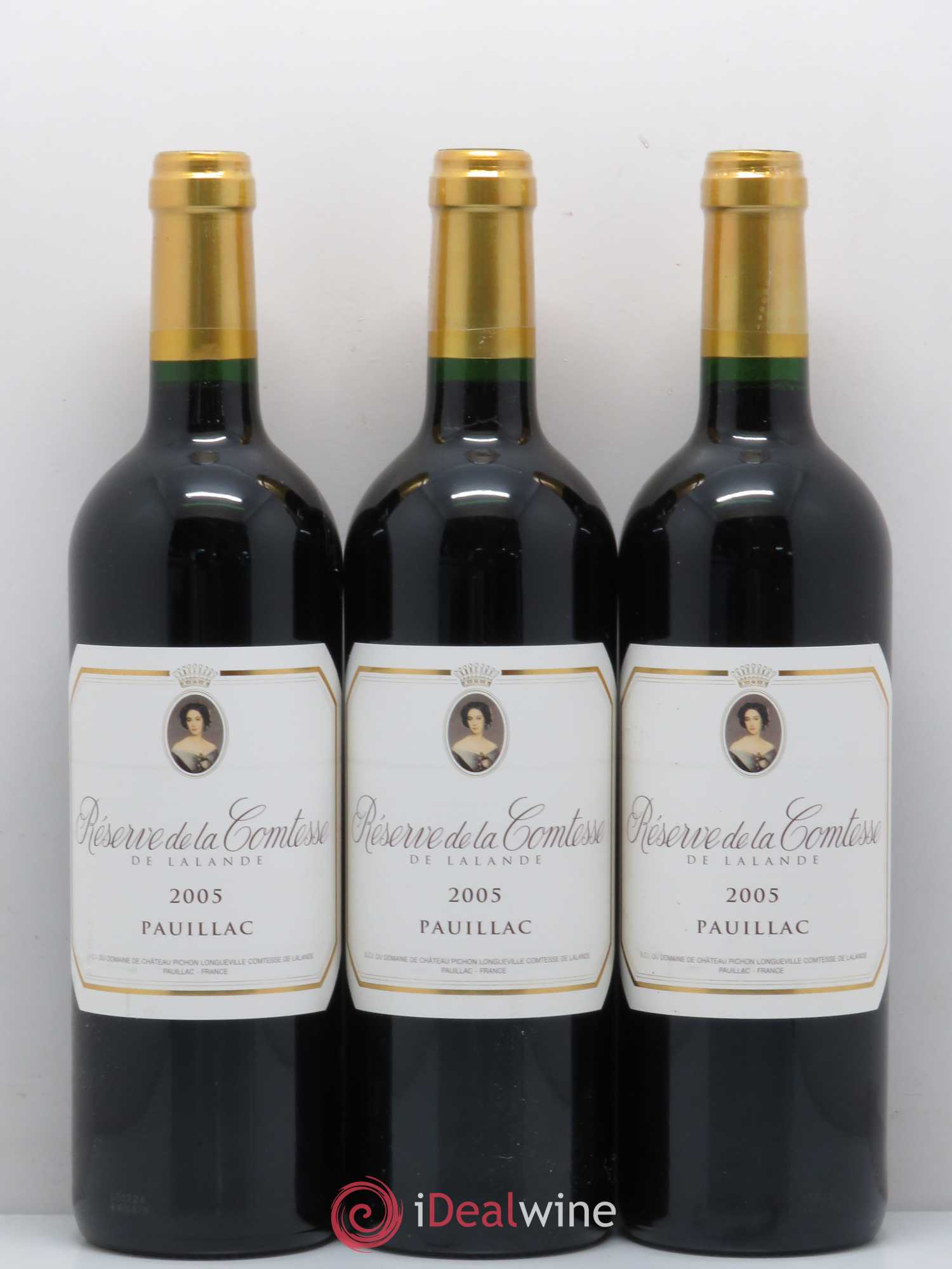 Réserve de la Comtesse Second Vin 2005 - Lot de 12 bouteilles - 1