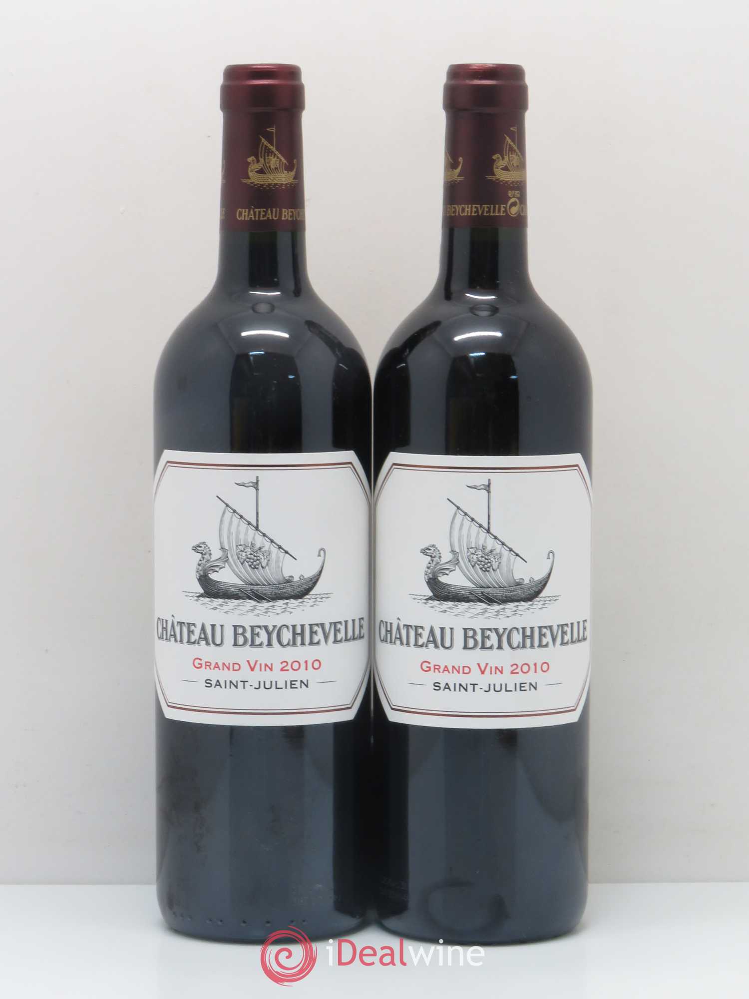 Château Beychevelle 4ème Grand Cru Classé 2010 - Lot de 2 bouteilles - 0