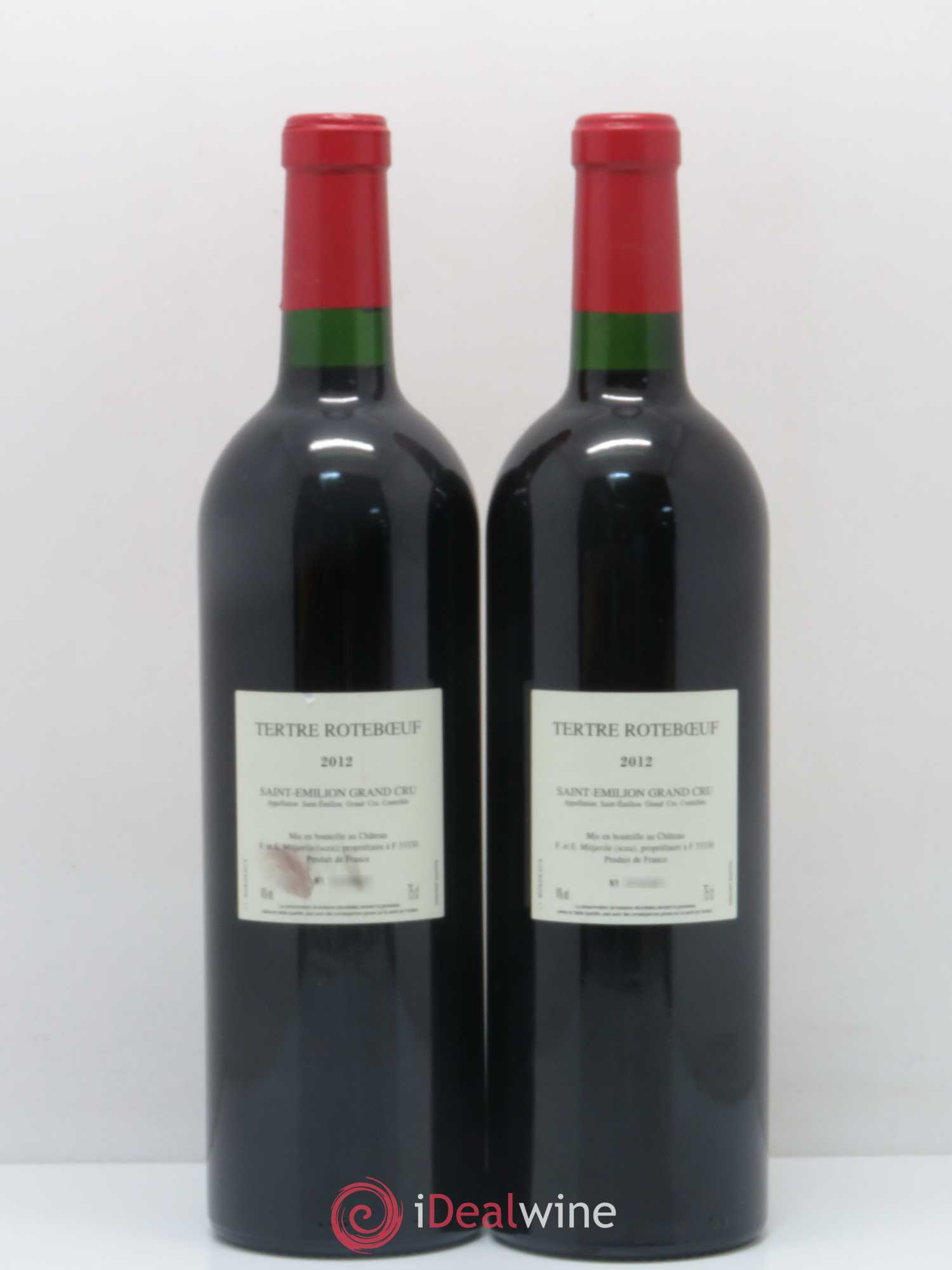 Château Tertre Roteboeuf 2012 - Lot de 2 bouteilles - 1