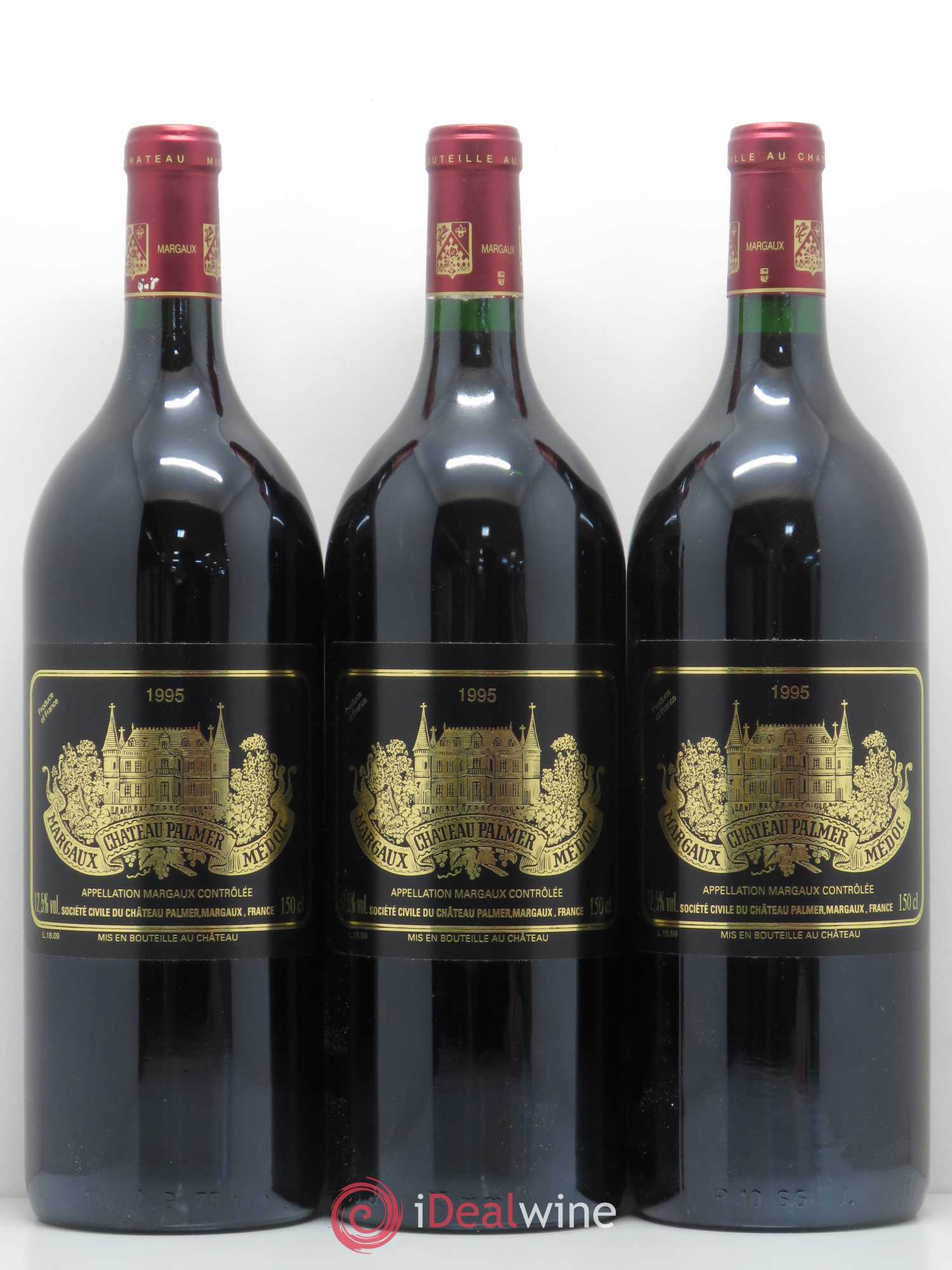 Château Palmer 3ème Grand Cru Classé 1995 - Lot de 6 magnums - 2