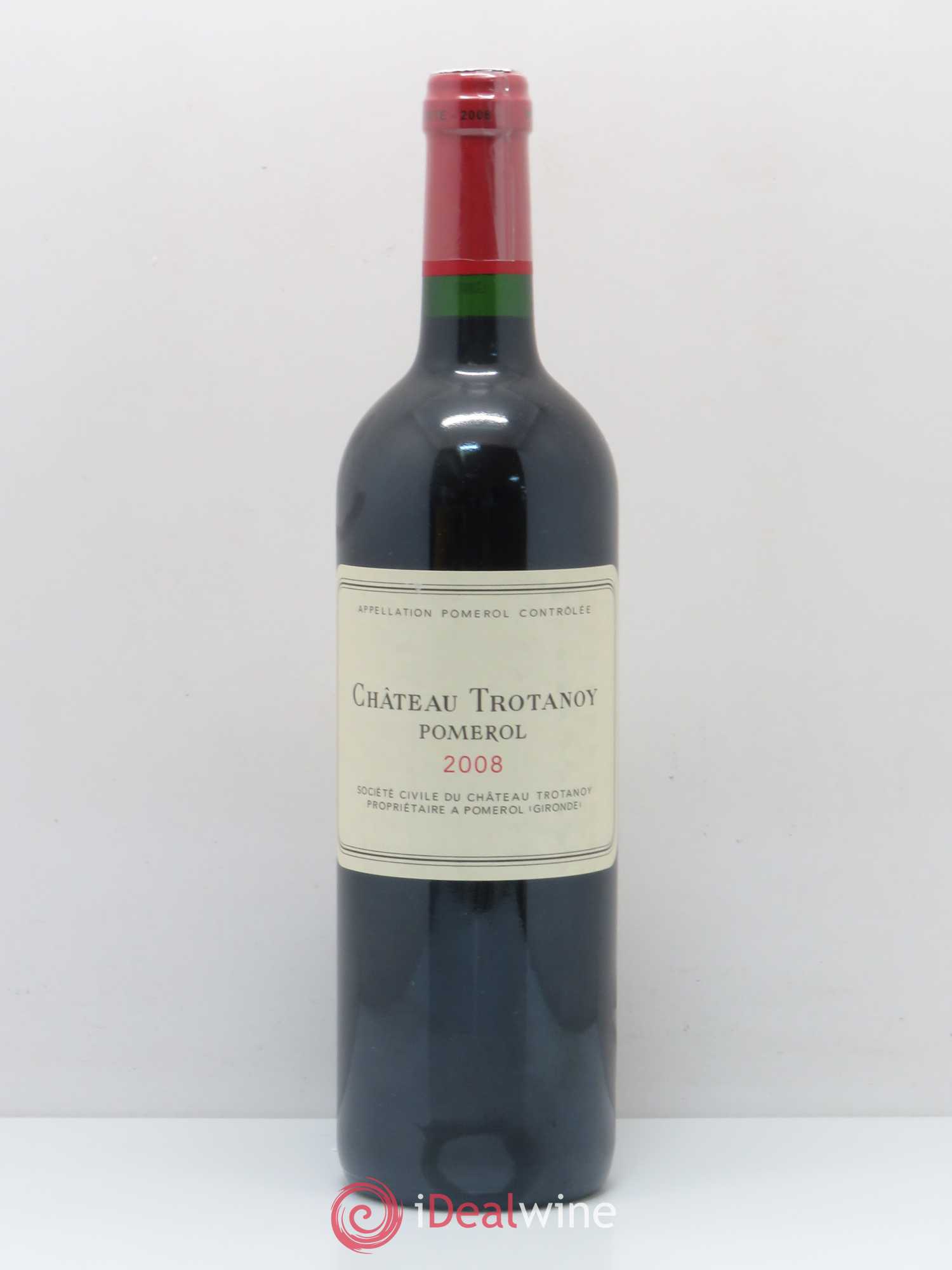 Château Trotanoy 2008 - Lot de 1 bouteille - 0
