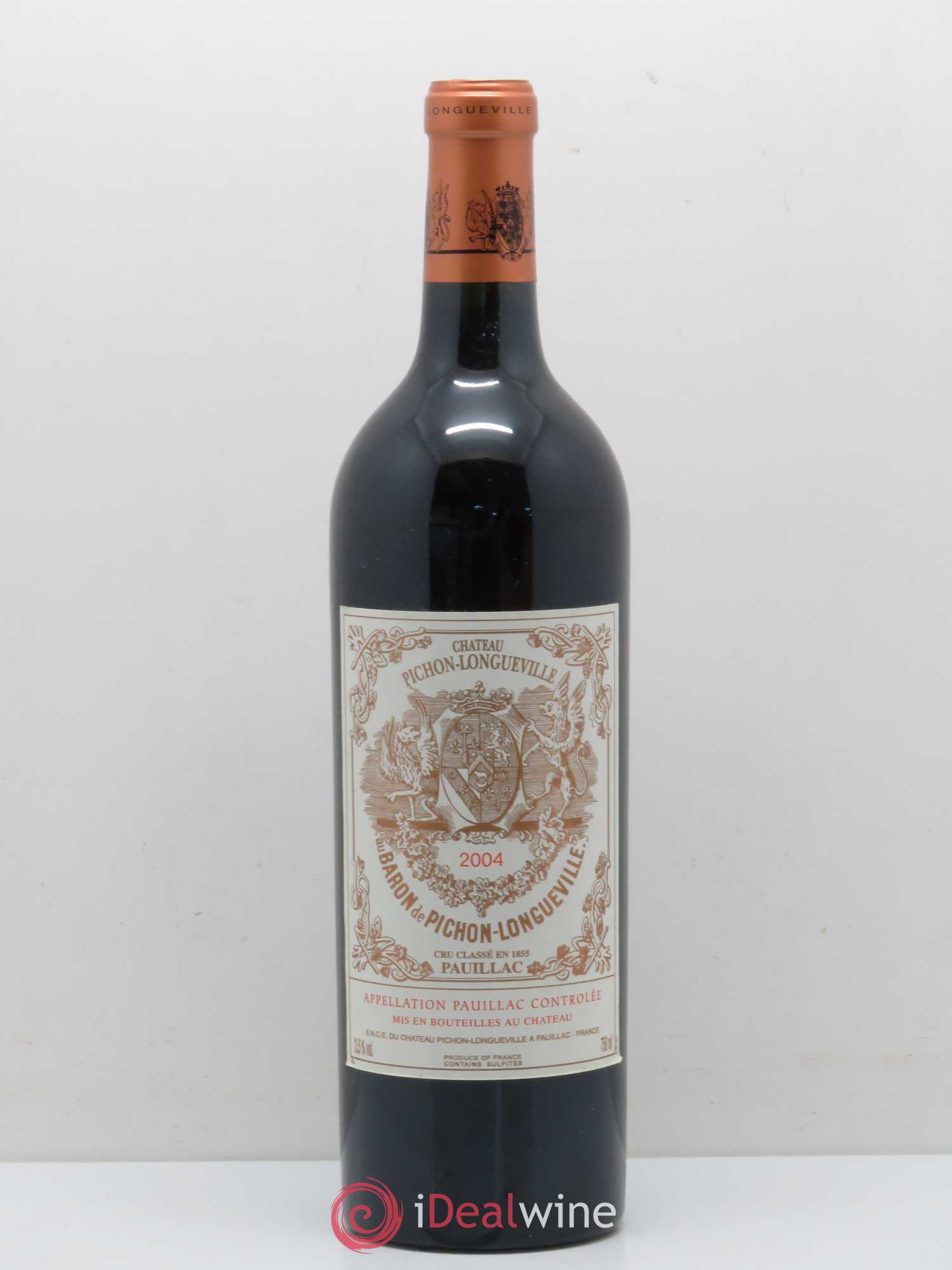 Pichon Longueville Baron 2ème Grand Cru Classé 2004 - Lot de 1 bouteille - 0