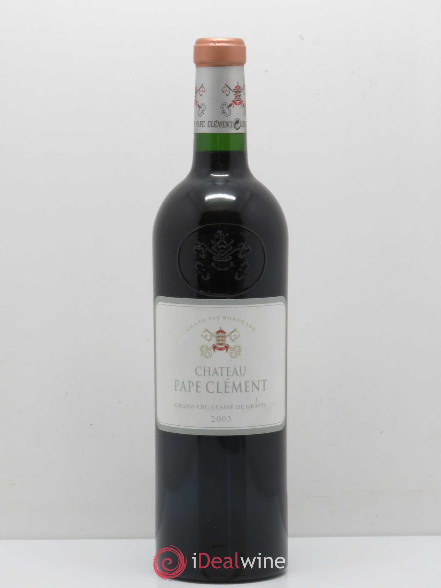 Château Pape Clément Cru Classé de Graves 2003 - Lot de 1 bouteille - 0