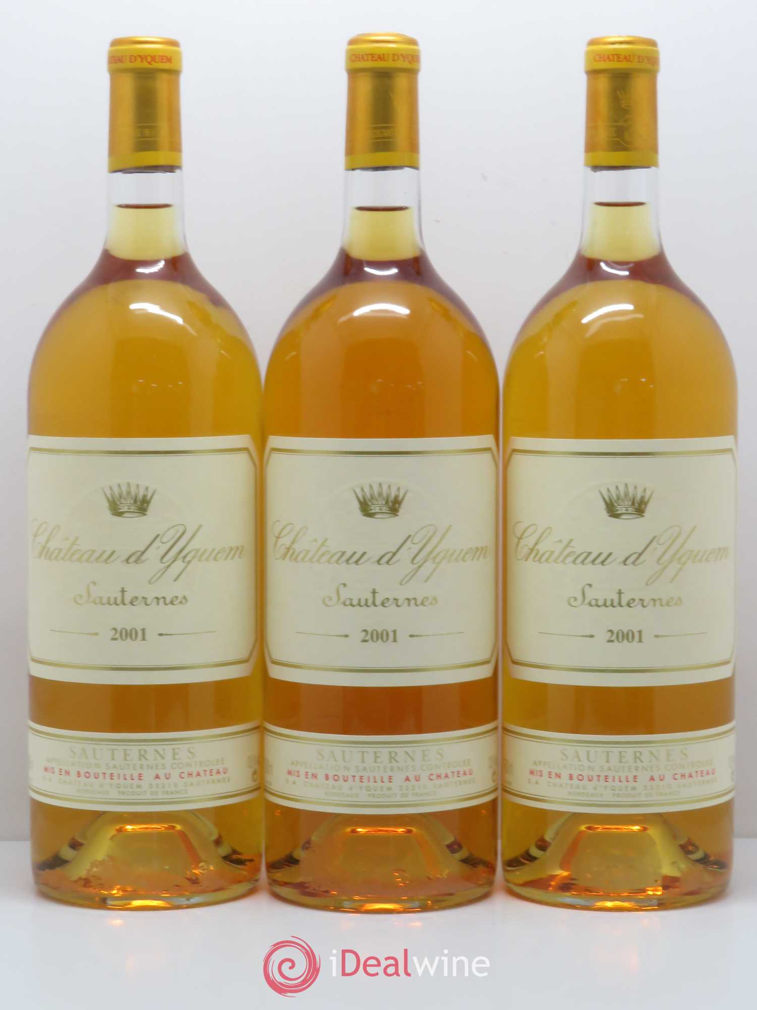 Château d' Yquem 1er Cru Classé Supérieur 2001 - Lotto di 6 magnum - 1