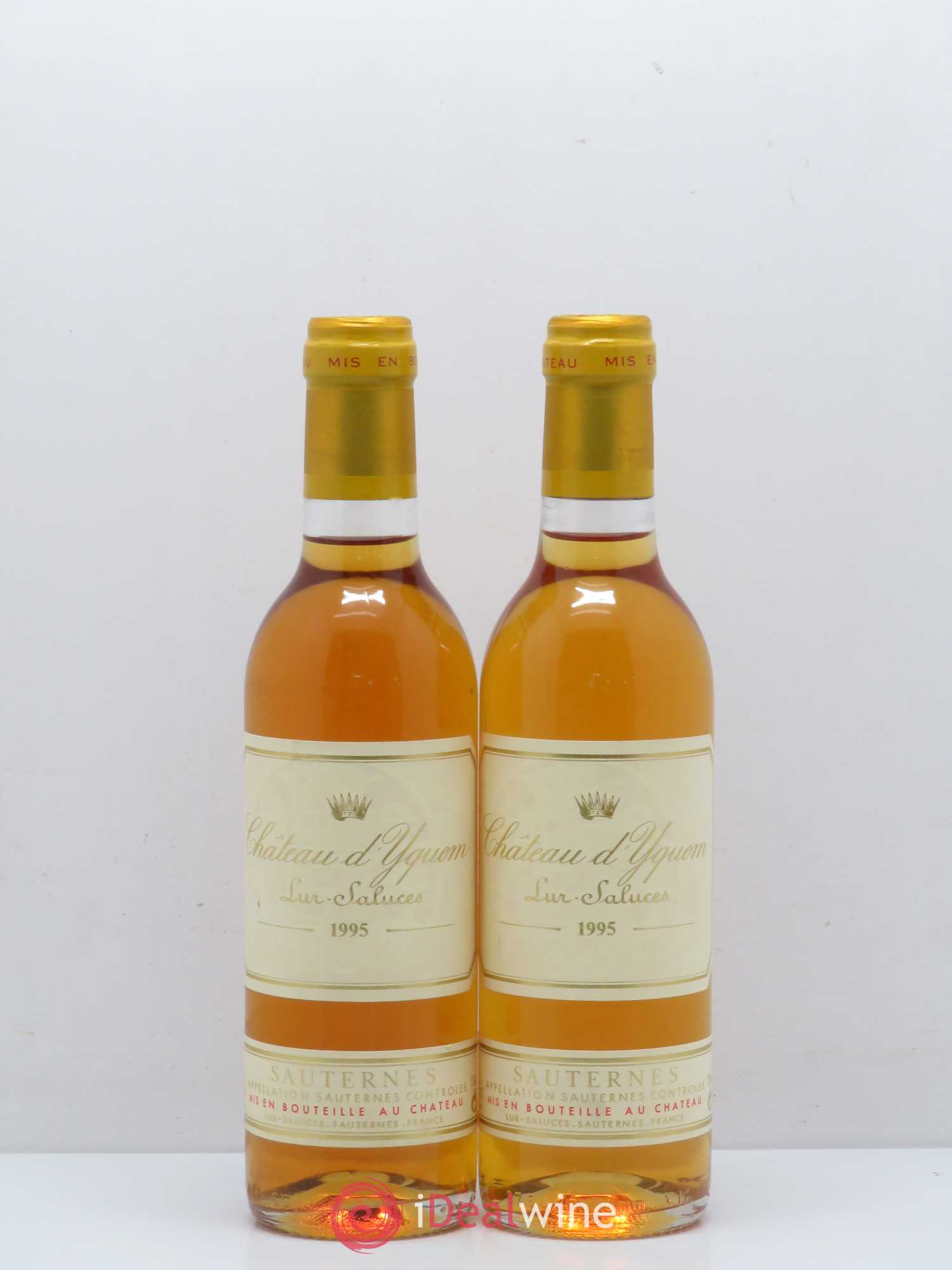 Château d' Yquem 1er Cru Classé Supérieur 1995 - Posten von 2 Demi-Flaschen - 0