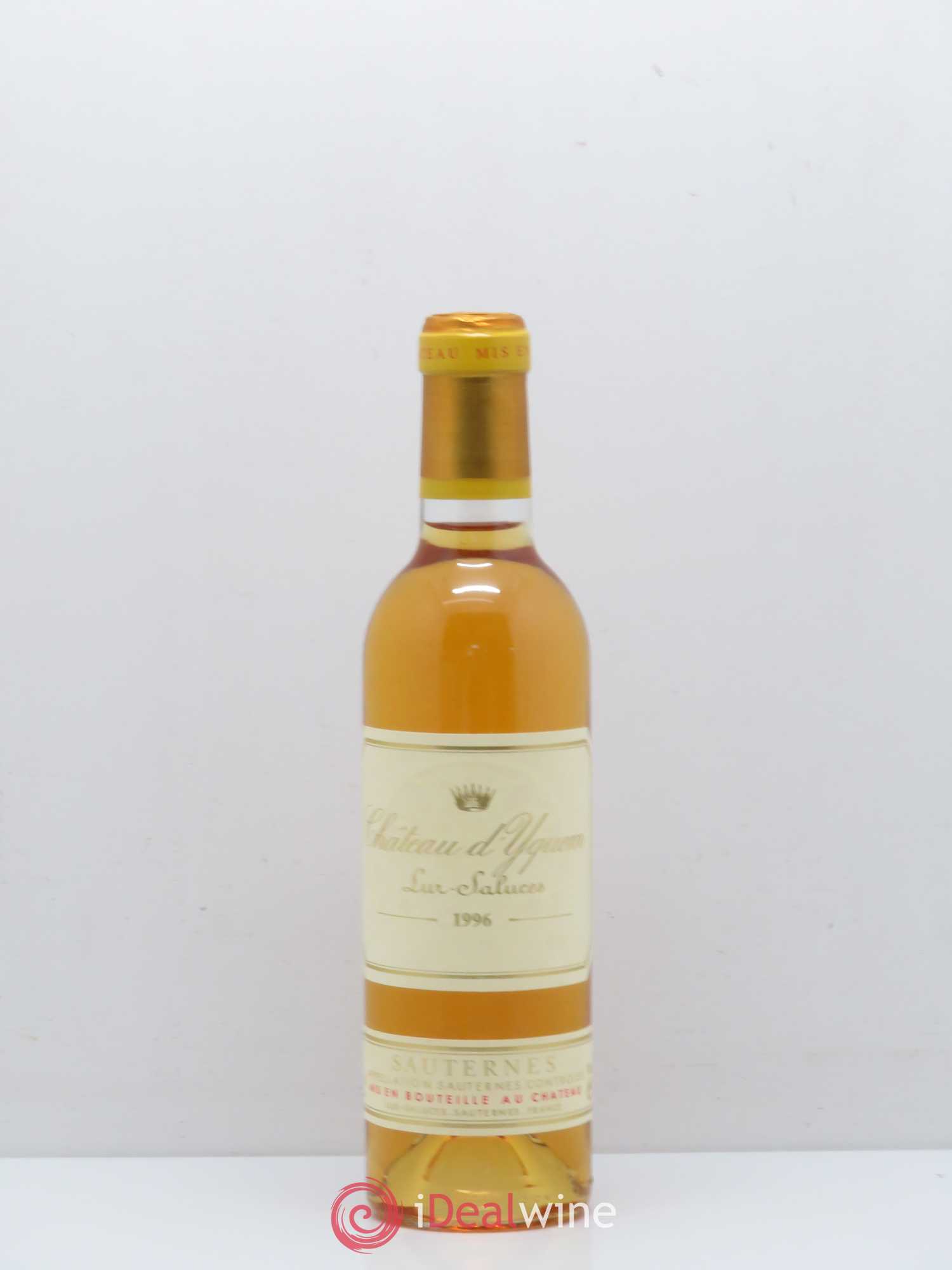 Château d' Yquem 1er Cru Classé Supérieur 1996 - Lotto di 1 mezza bottiglia - 0