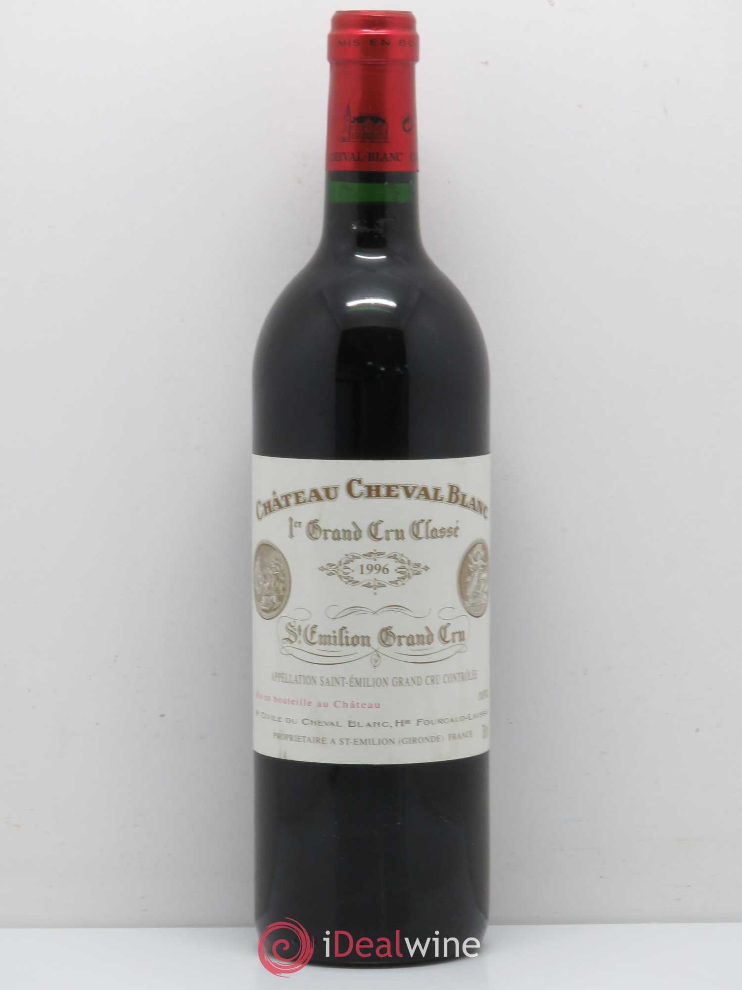 Château Cheval Blanc 1er Grand Cru Classé A 1996 - Lot de 1 bouteille - 0