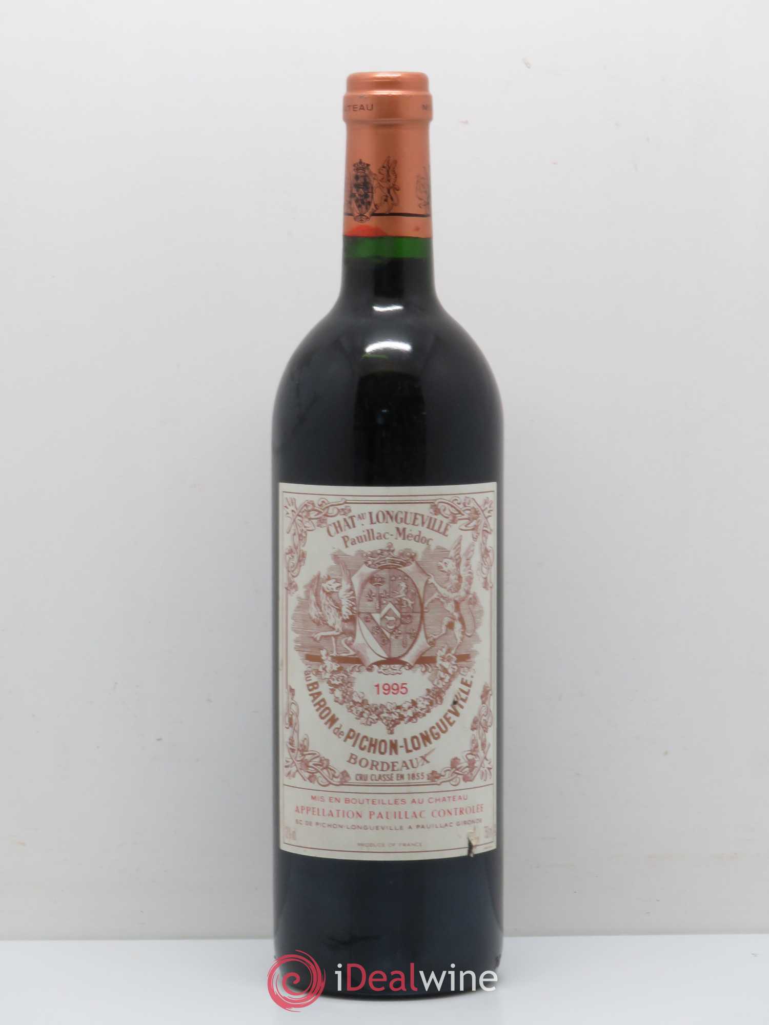 Pichon Longueville Baron 2ème Grand Cru Classé 1995 - Lot de 1 bouteille - 0