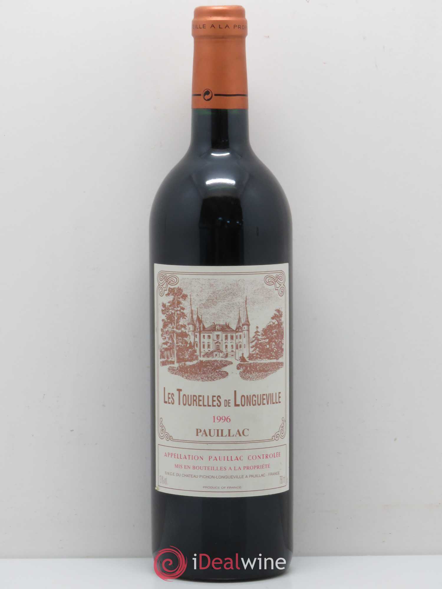 Les Tourelles de Longueville Second Vin 1996 - Lot de 1 bouteille - 0
