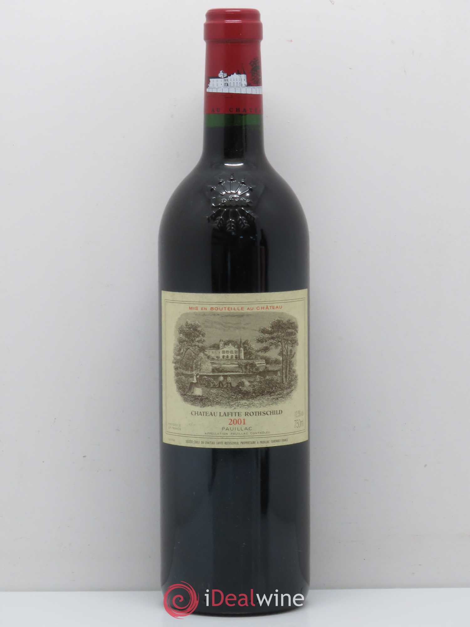 Château Lafite Rothschild 1er Grand Cru Classé 2001 - Lot de 1 bouteille - 0