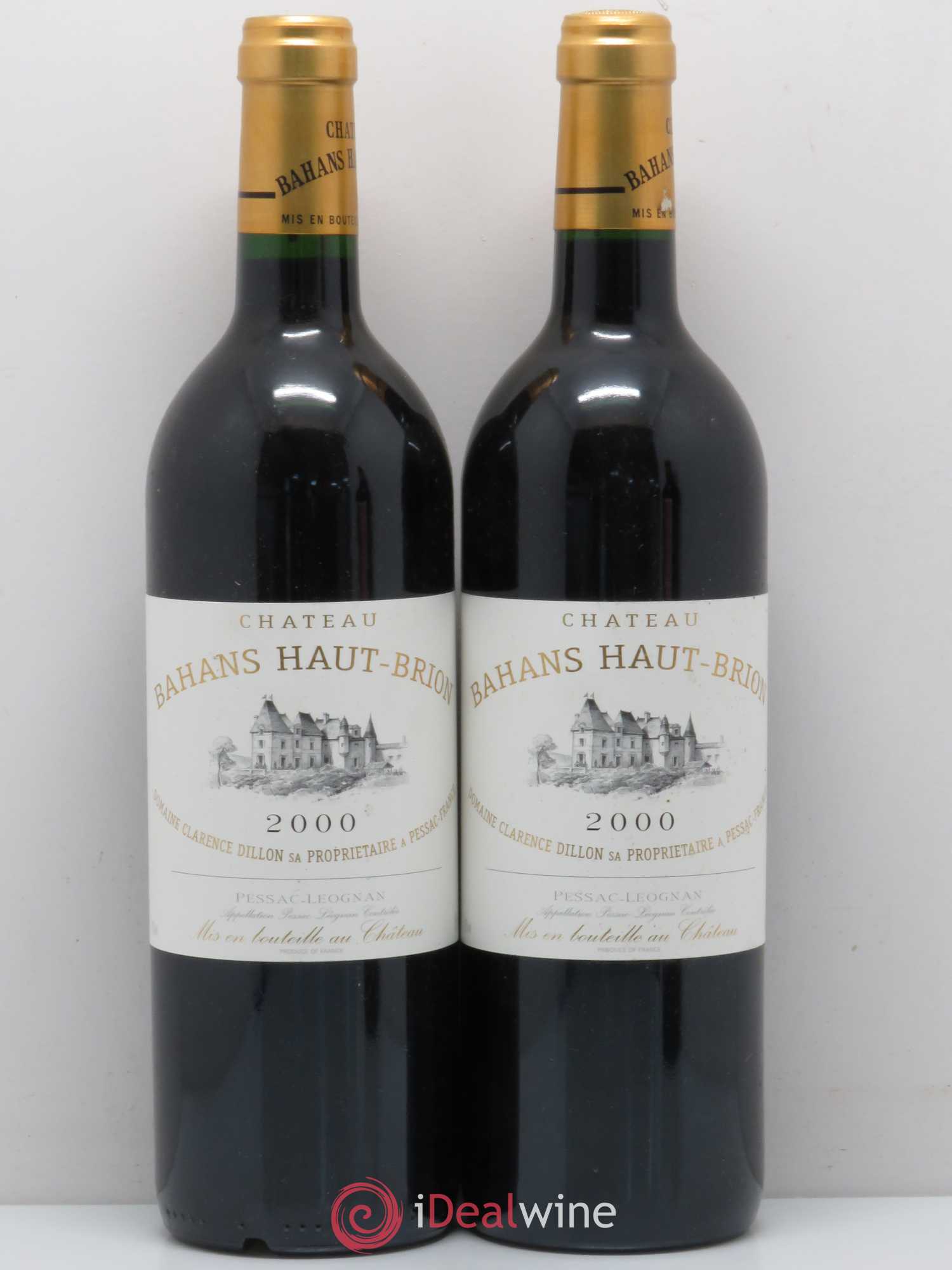 Clarence (Bahans) de Haut-Brion Second Vin 2000 - Lot de 2 bouteilles - 0