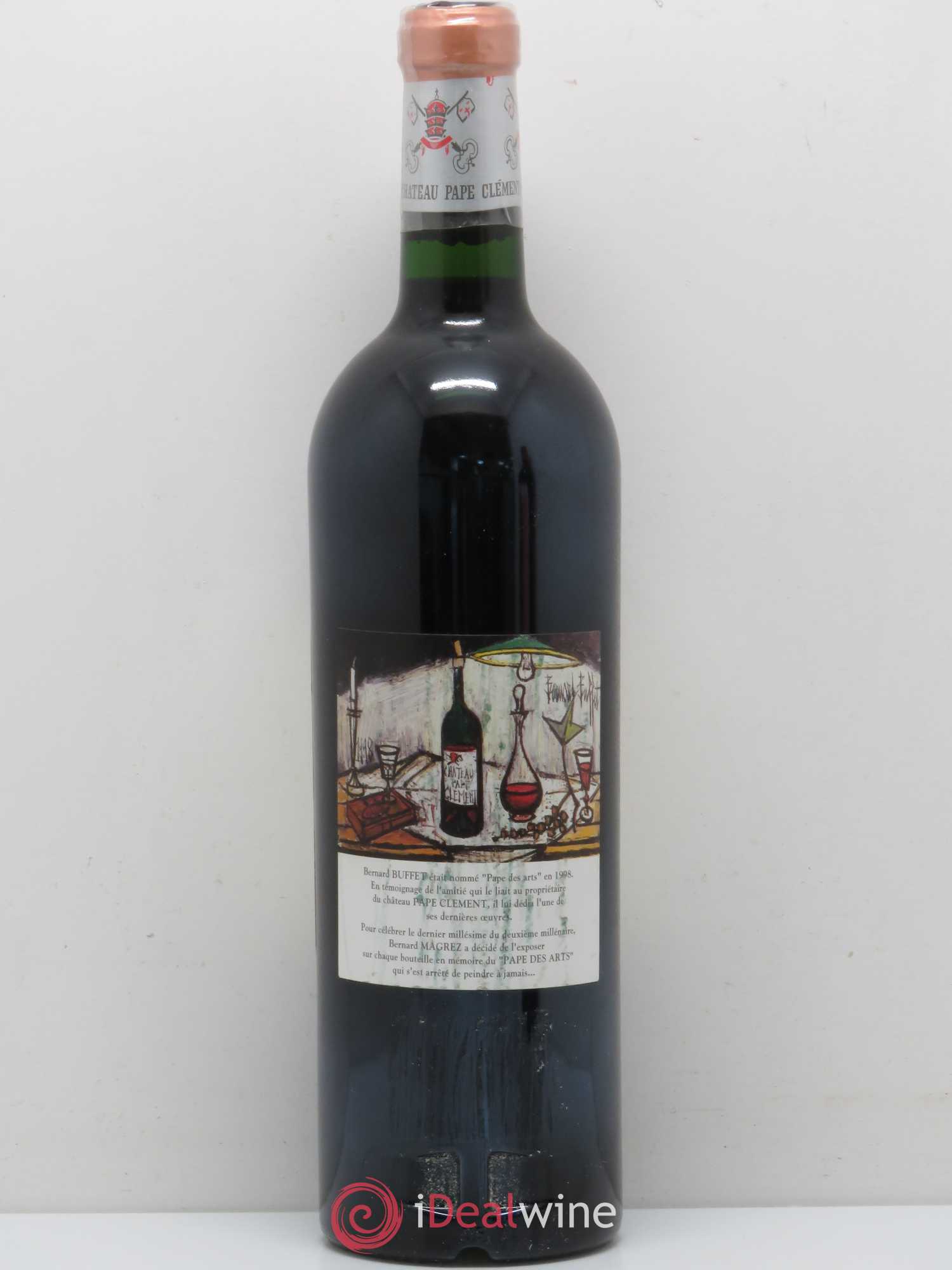 Château Pape Clément Cru Classé de Graves 2000 - Lot de 1 bouteille - 1
