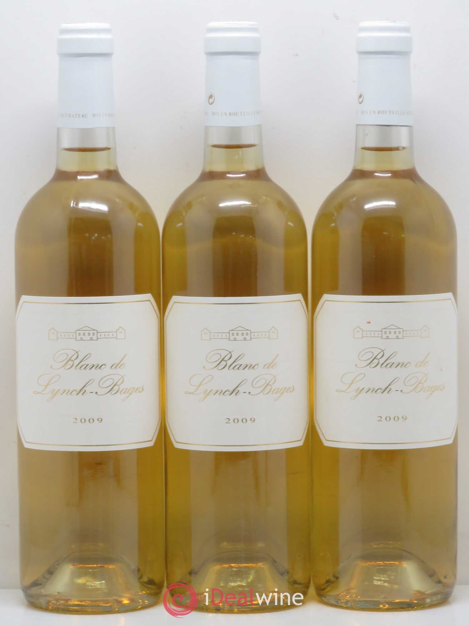 Blanc de Lynch Bages 2009 - Lot de 3 bouteilles - 0
