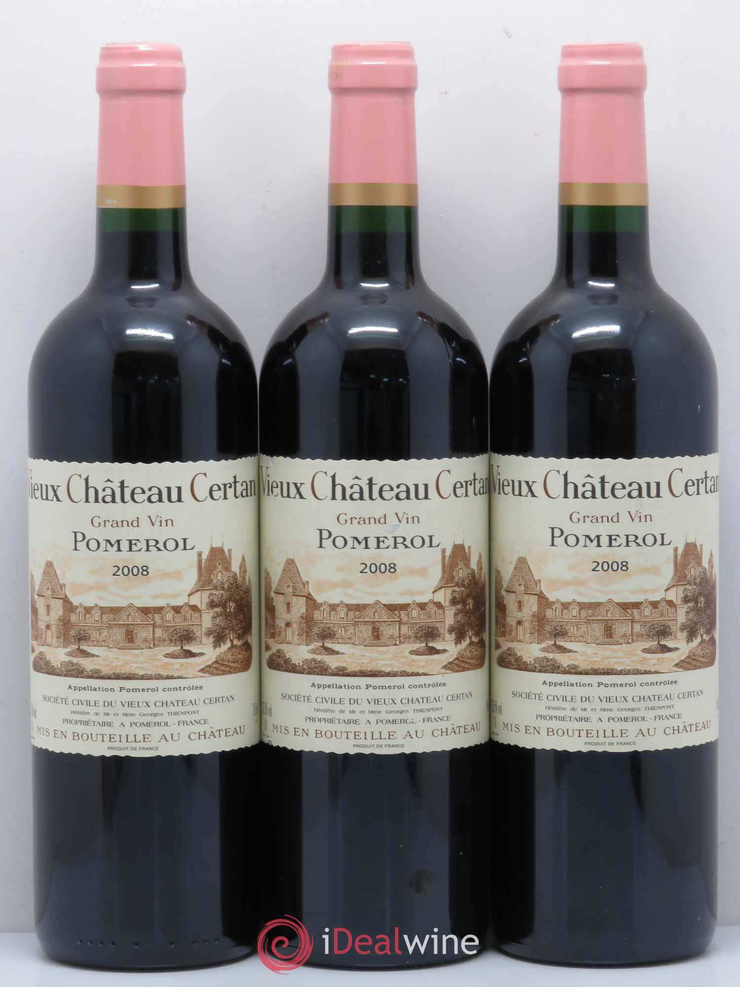 Vieux Château Certan 2008 - Lot de 6 bouteilles - 2