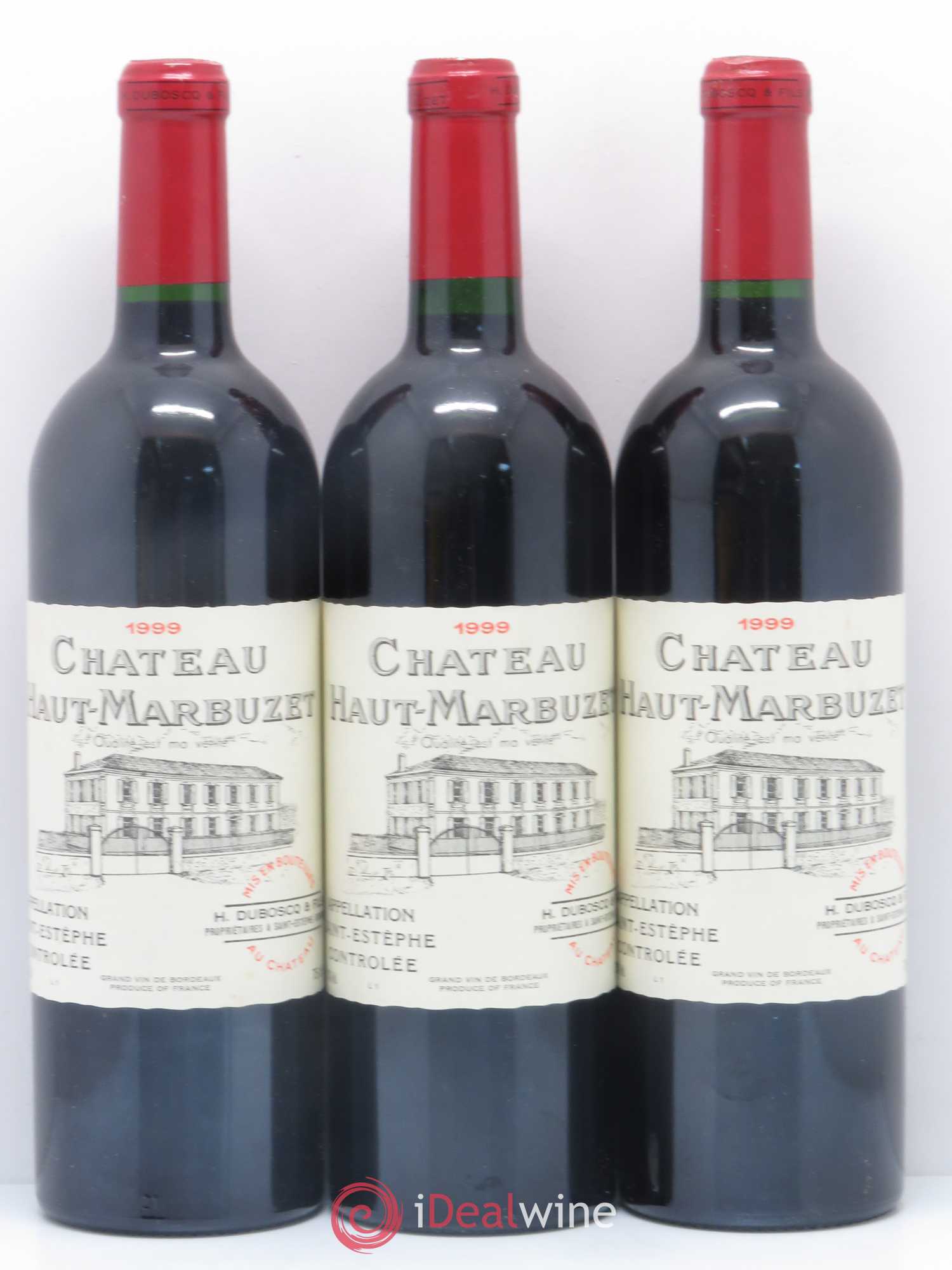 Château Haut Marbuzet 1999 - Lot de 6 bouteilles - 2