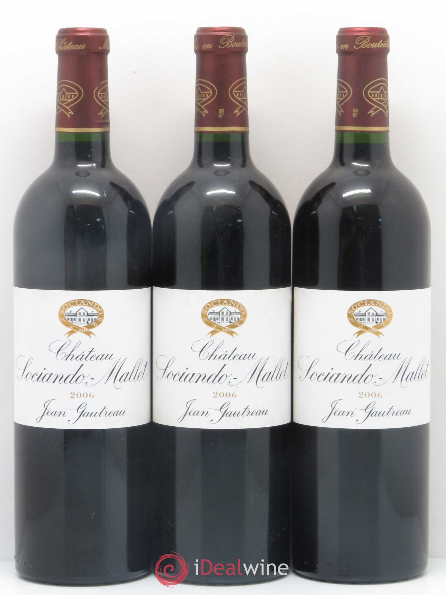 Château Sociando Mallet 2006 - Lot de 12 bouteilles - 3