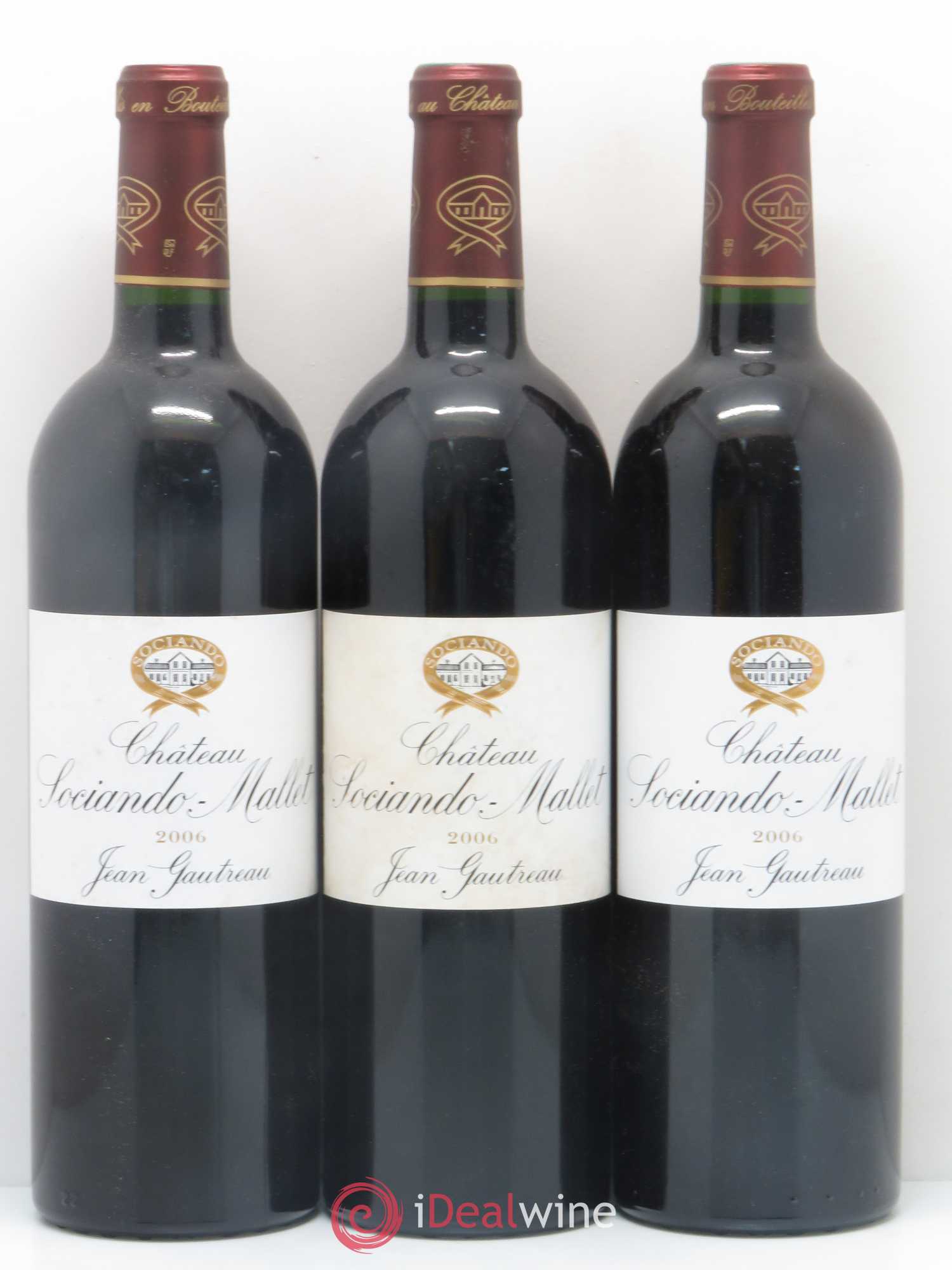 Château Sociando Mallet 2006 - Lot de 12 bouteilles - 4