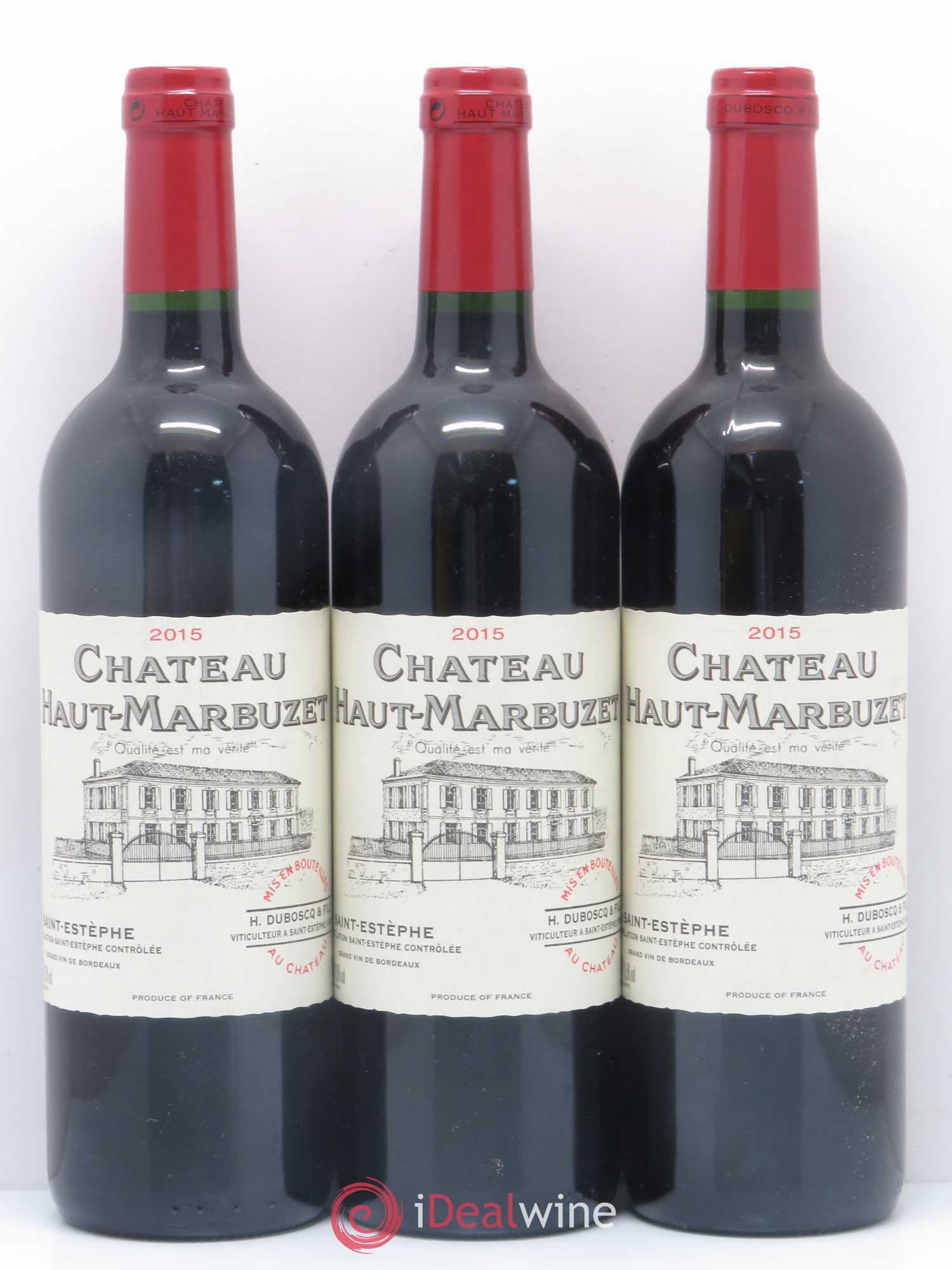 Château Haut Marbuzet 2015 - Lot de 6 bouteilles - 2