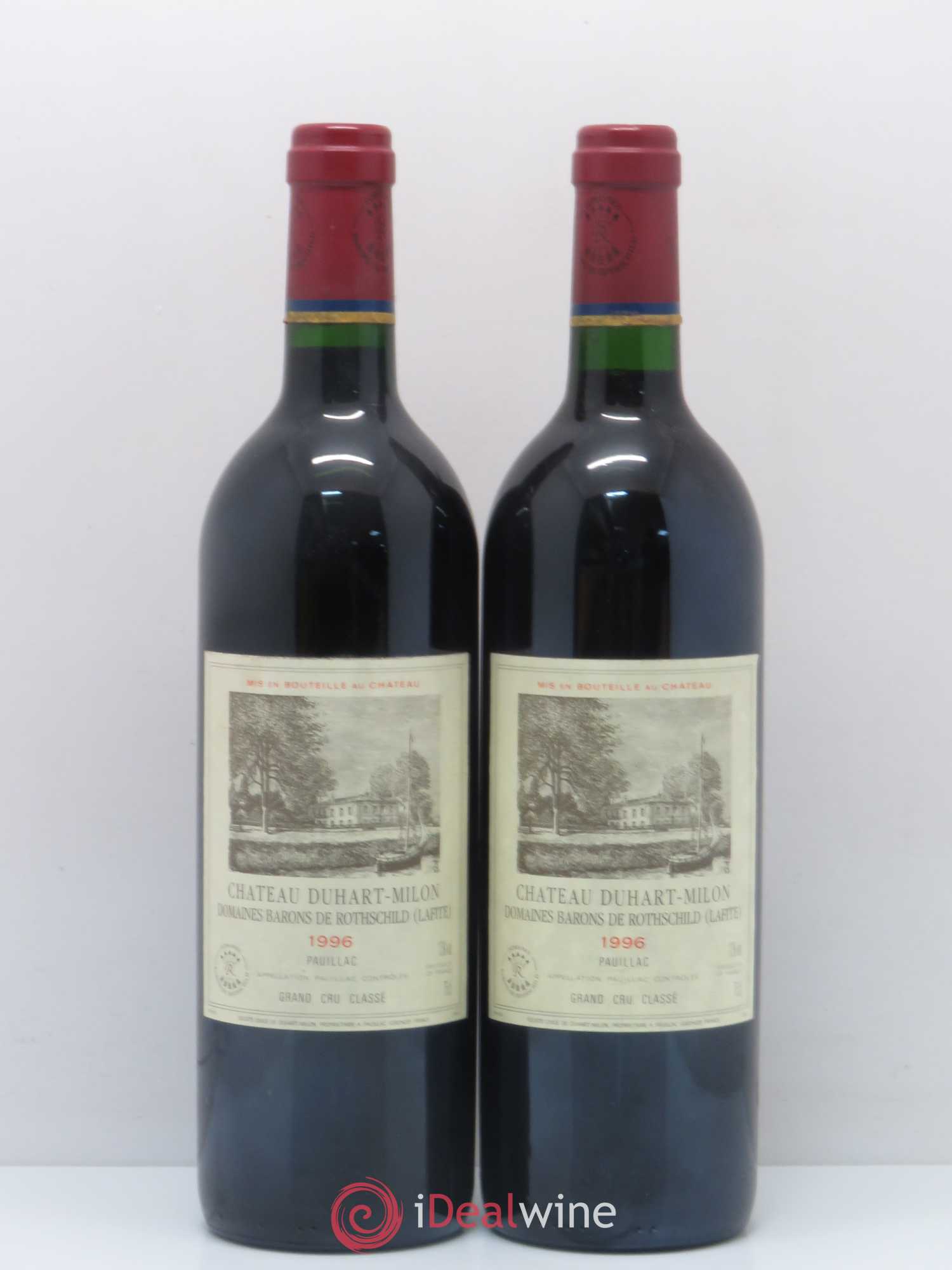 Château Duhart-Milon 4ème Grand Cru Classé 1996 - Lot de 2 bouteilles - 0