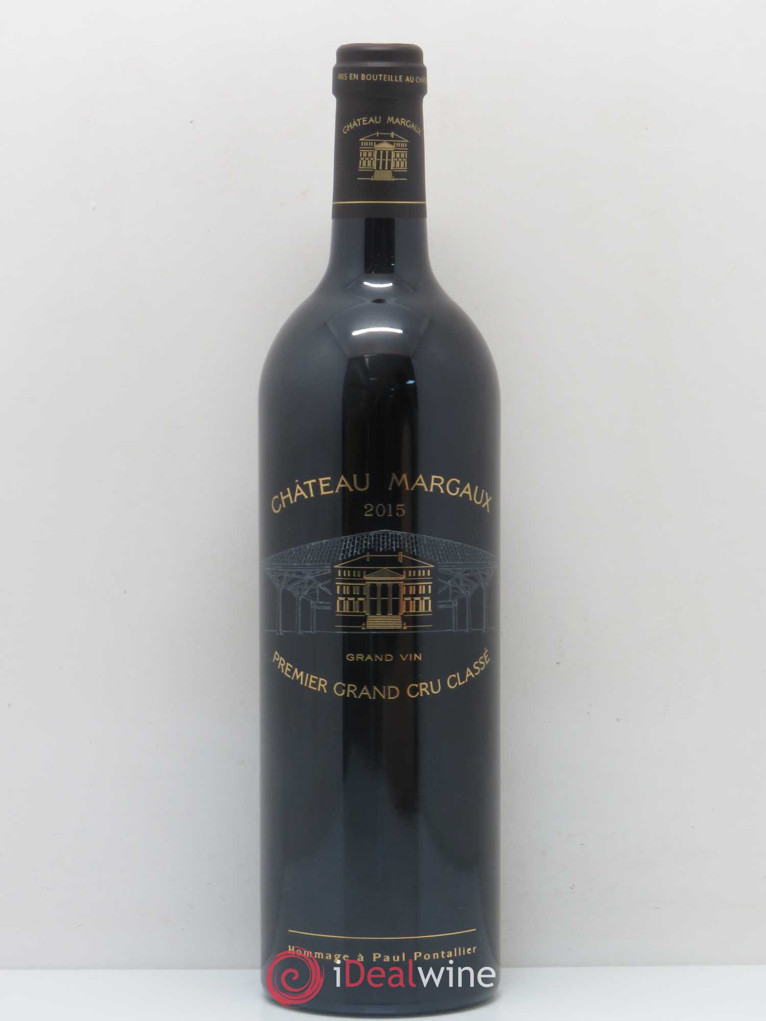 Château Margaux 1er Grand Cru Classé 2015 - Lot de 1 bouteille - 0