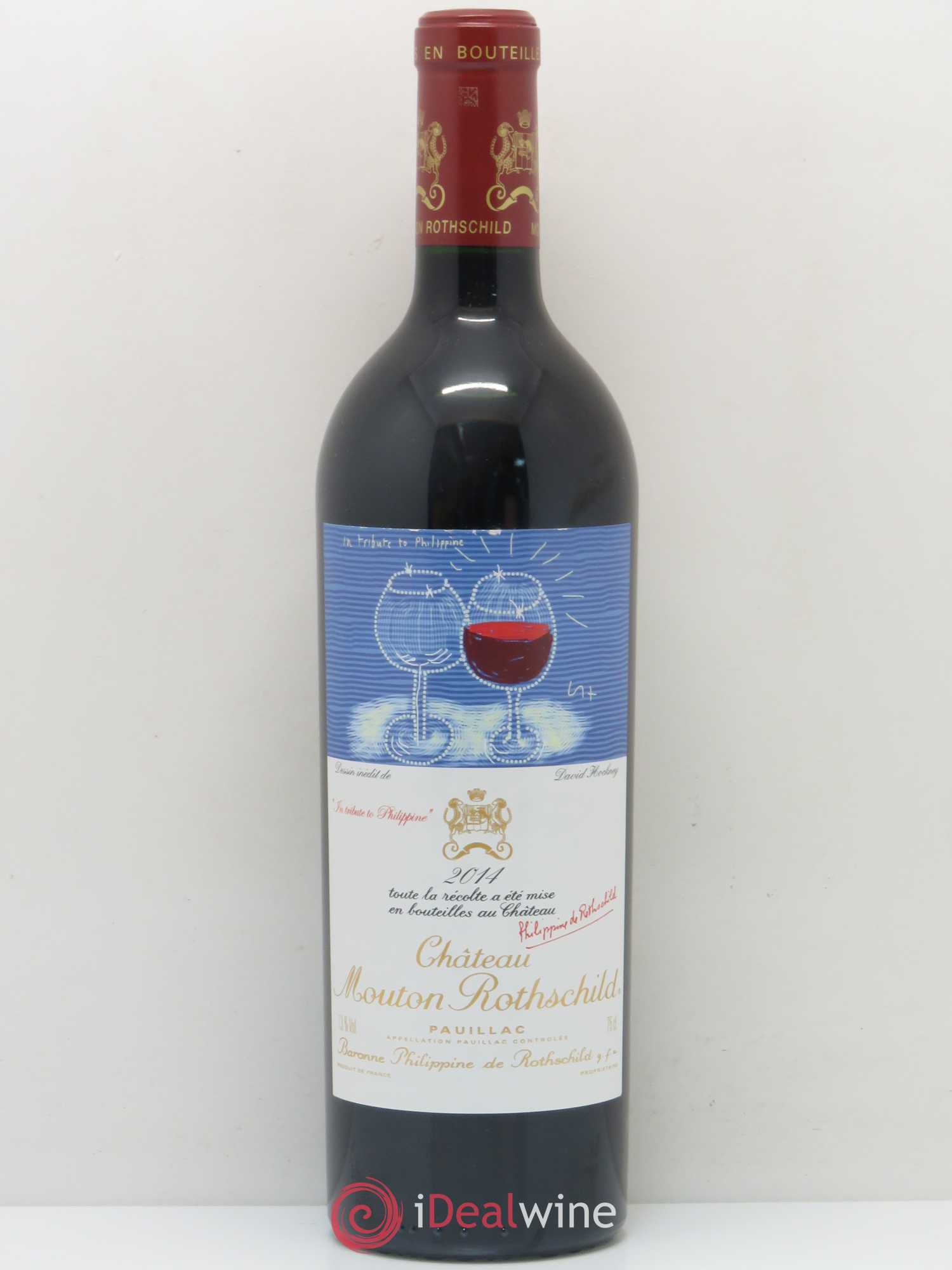 Château Mouton Rothschild 1er Grand Cru Classé 2014 - Lot de 1 bouteille - 0