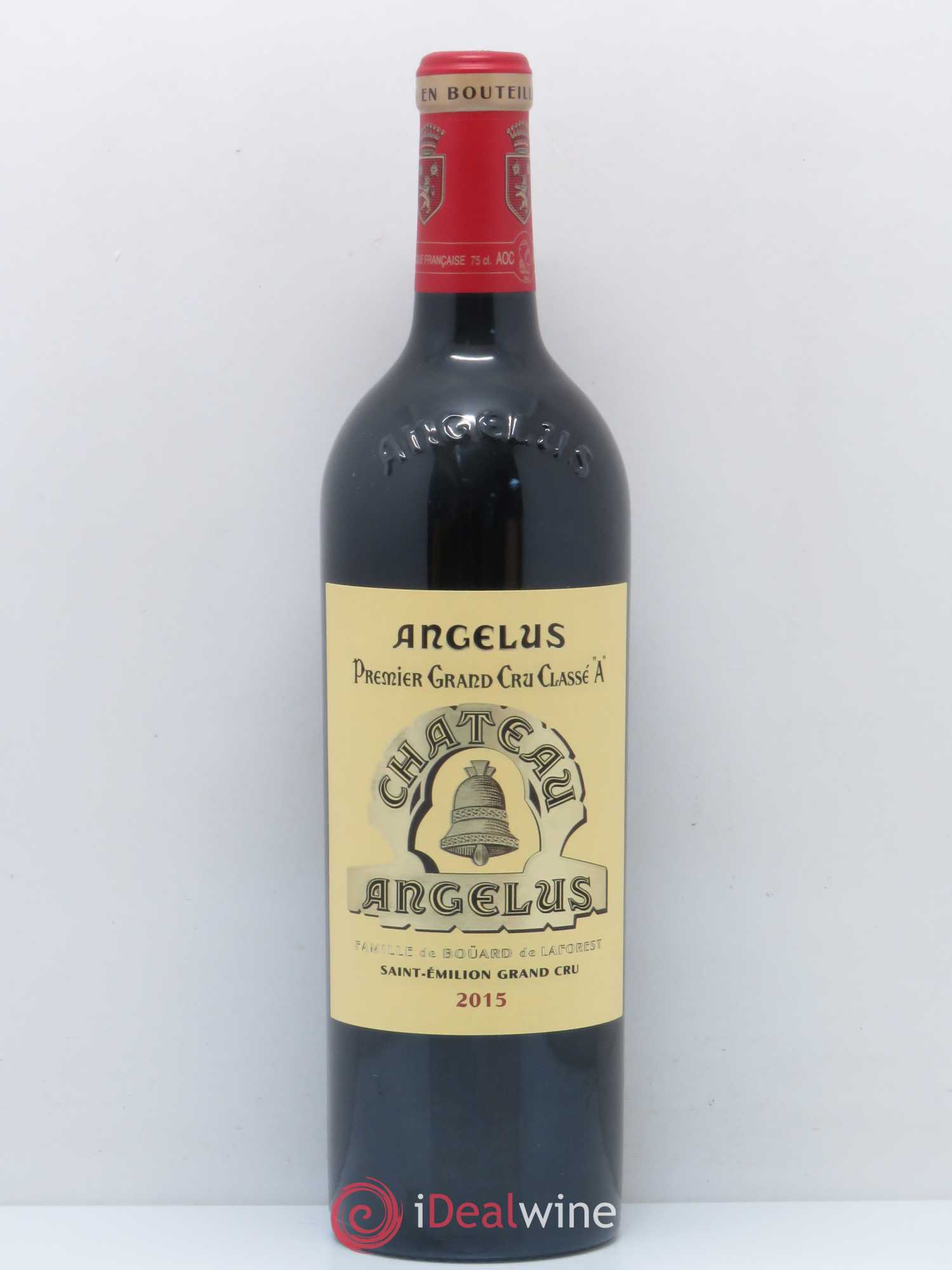 Château Angélus 1er Grand Cru Classé A 2015 - Lot de 1 bouteille - 0
