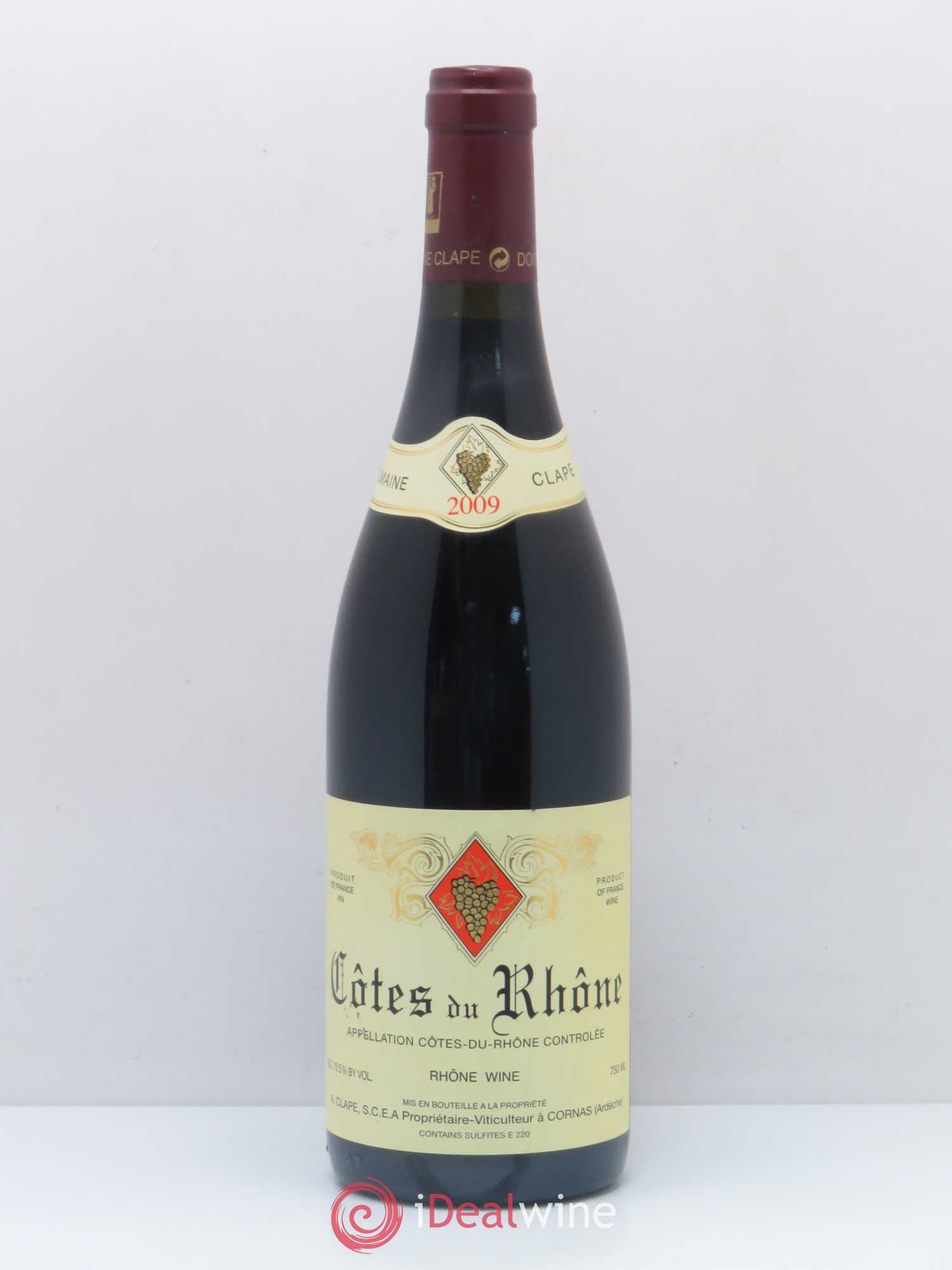 Côtes-du-Rhône Auguste Clape 2009 - Lot de 1 bouteille - 0