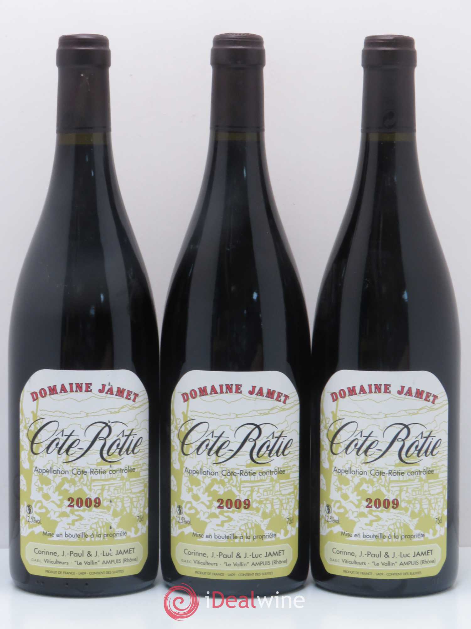 Côte-Rôtie Jamet (Domaine) 2009 - Lot de 3 bouteilles - 0