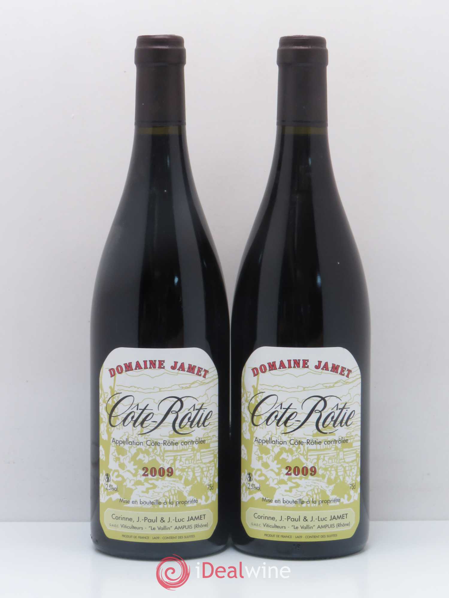 Côte-Rôtie Jamet (Domaine) 2009 - Lot de 2 bouteilles - 0