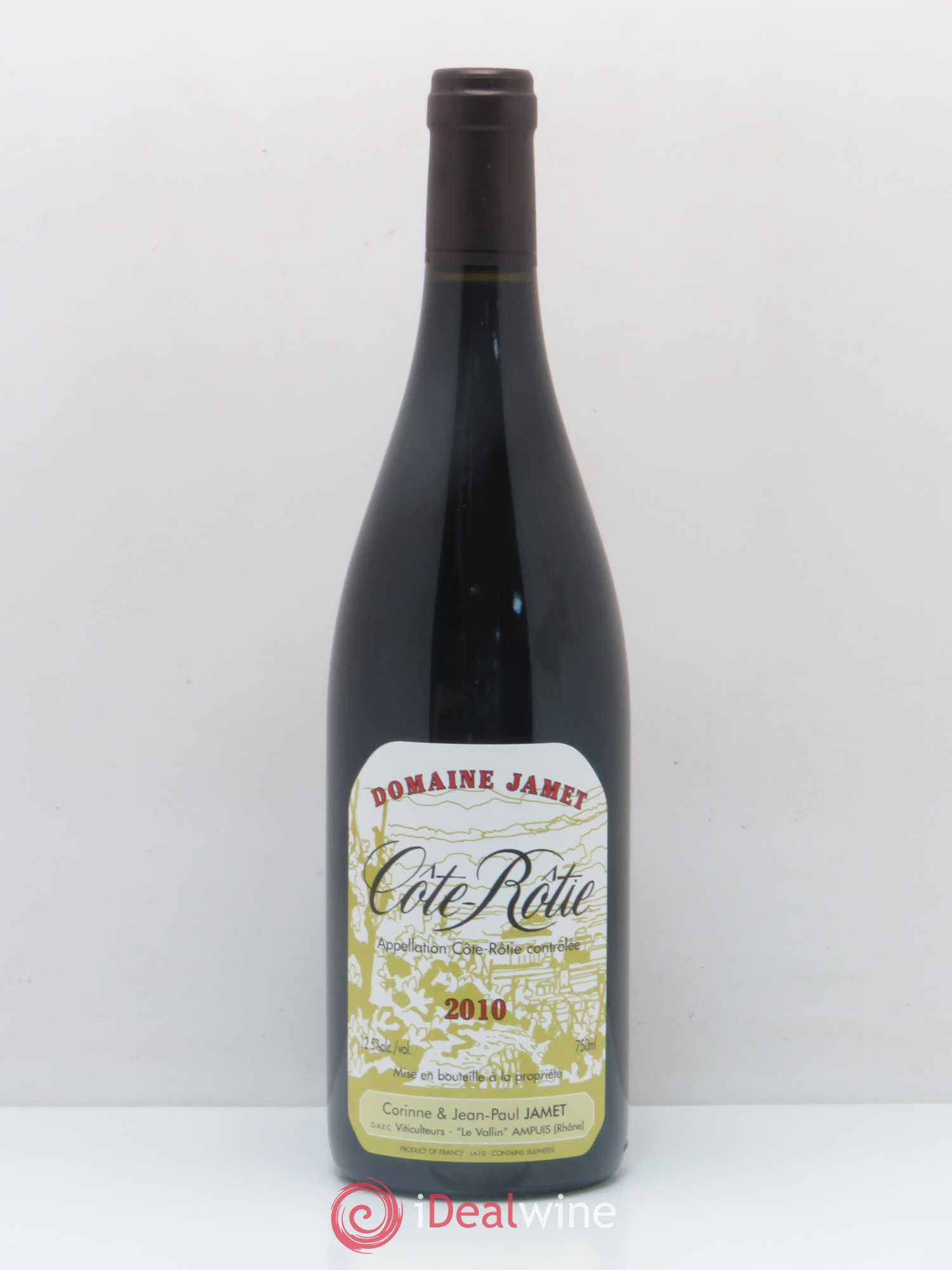 Côte-Rôtie Jamet (Domaine) 2010 - Lot de 1 bouteille - 0