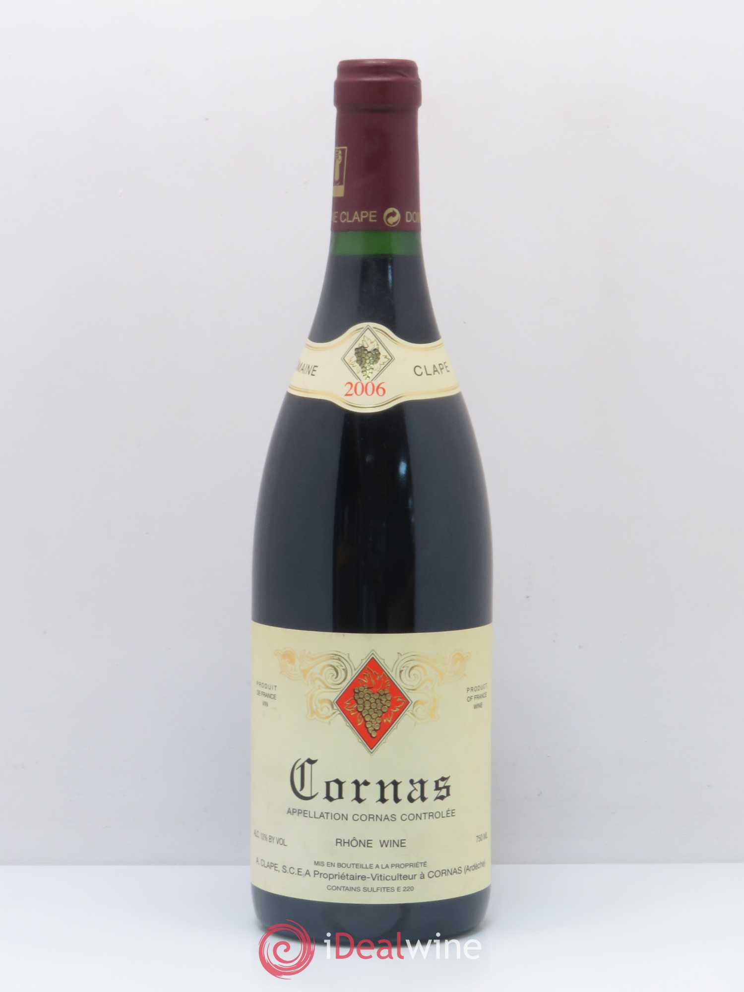 Cornas Auguste Clape 2006 - Lot de 1 bouteille - 0